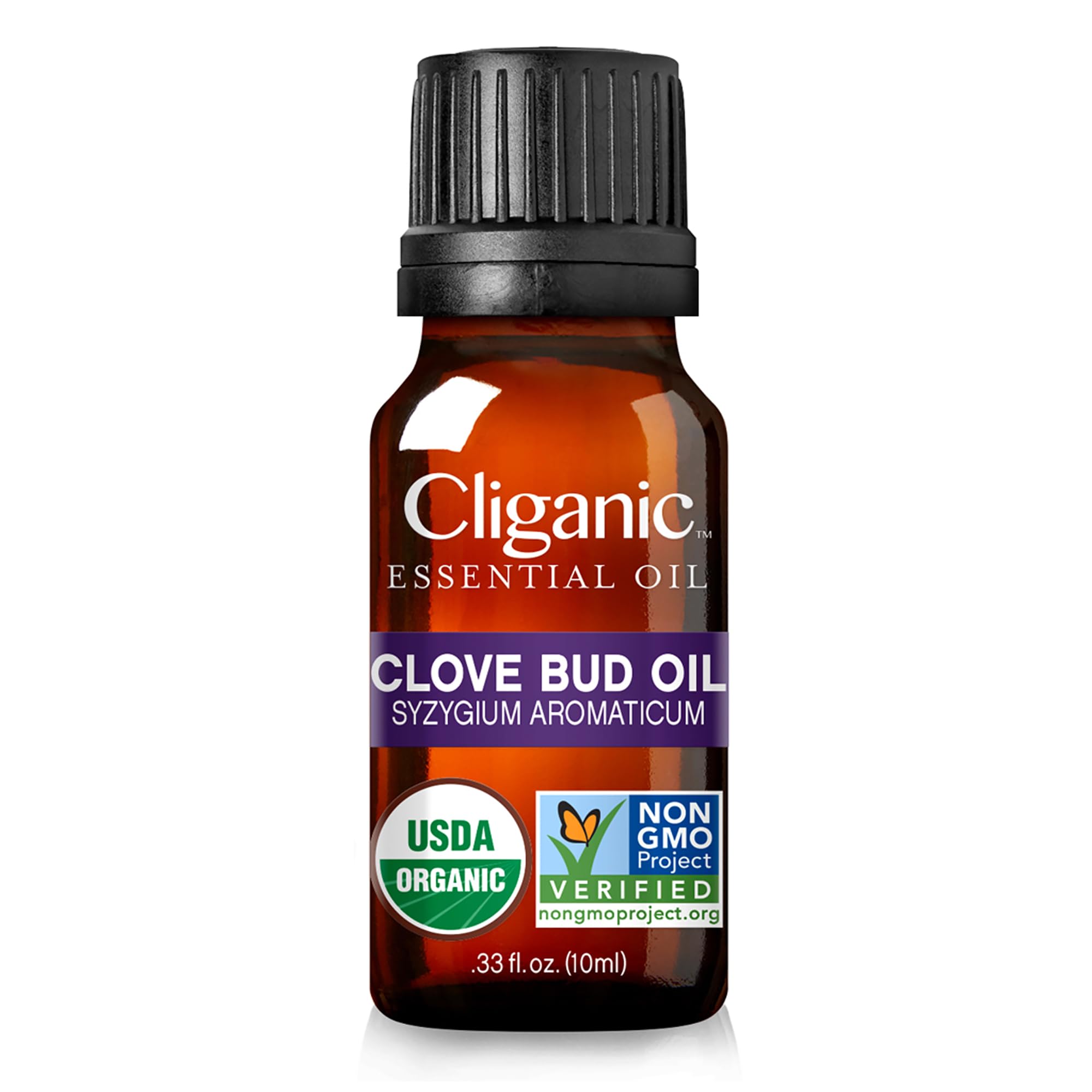 Cliganic Organic Clove Bud Essential Oil, 100% Pure Natural for Aromatherapy | Non-GMO Verified Cliganic buy supplements canada