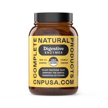 Complete Natural Products Digestive Enzyme Capsules, 550mg, 100ct | Plant-Based Formula Complete Natural Products buy supplements canada