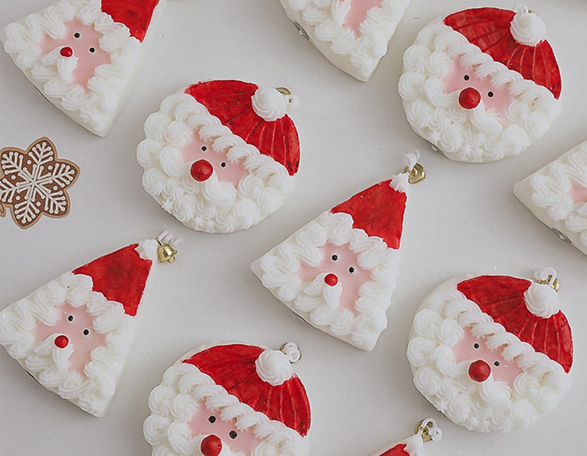 Christmas Cake Scented Candle,110G Handmade Aroma Soy Wax Santa Claus Decorative Candle T-shin buy supplements canada