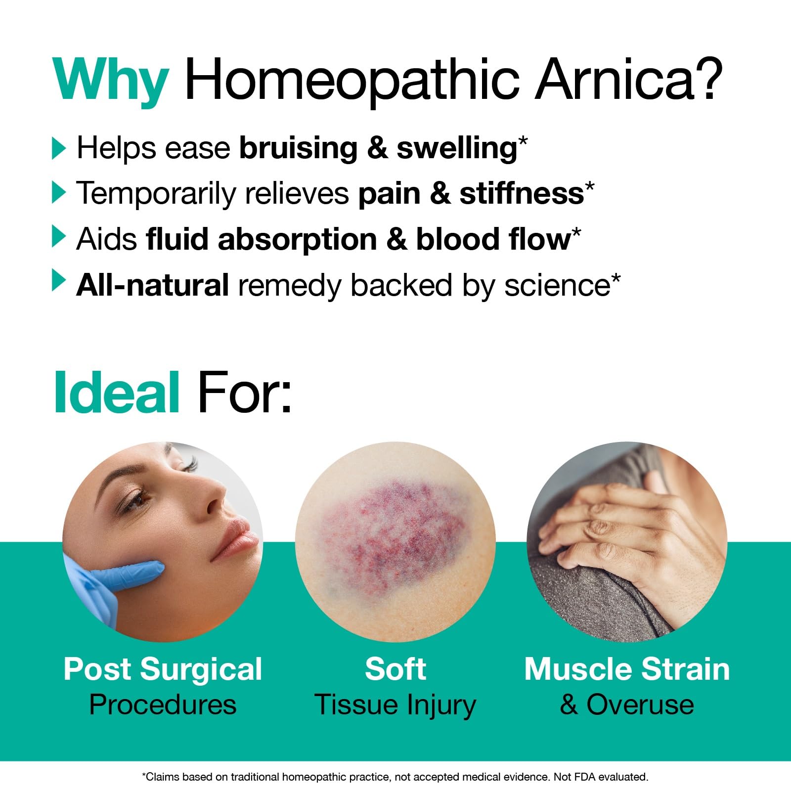 VitaMedica Arnica Montana 30X Homeopathic Tablets for Bruising Pain and Swelling | Plant Based Formula VitaMedica buy supplements canada
