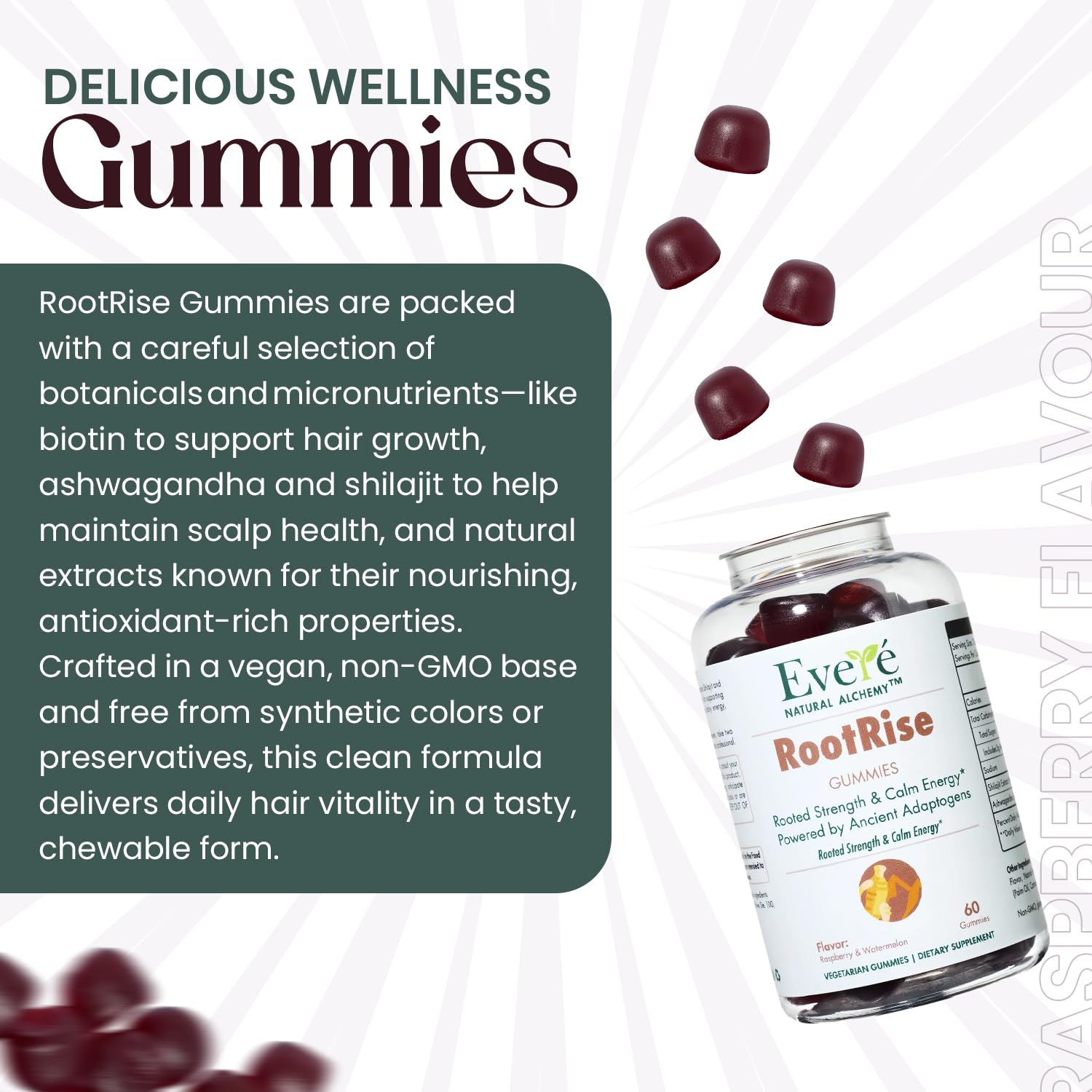 The EverÉ Natural Alchemy Evere RootRise Gummies - Shilajit + Ashwagandha Gummies The EverÉ Natural Alchemy buy supplements canada