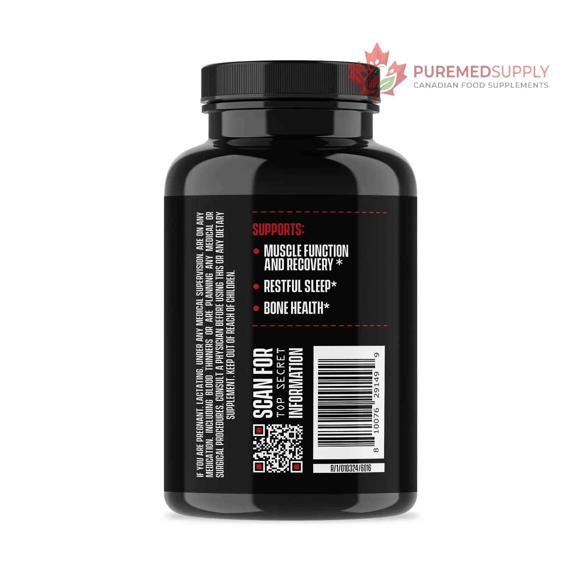 Jocko Fuel Magnesium Complex Supplement - Magnesium Glycinate, Citrate, & Taurate Capsules Dietary Supplement for Muscle Recovery & Relaxation, Heart, Nerve, Bone Support, & Sleep 30-Day Supply Jocko Fuel buy supplements canada
