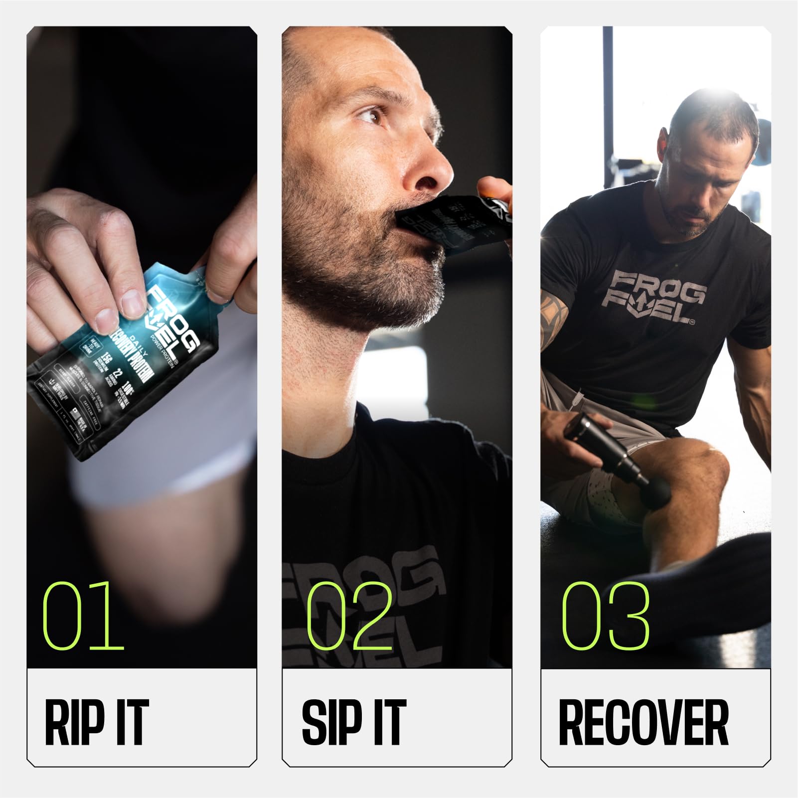 Frog Fuel Power Regular Complete Liquid Protein Shot, 15g, Nano Hydrolyzed & Grass Fed Collagen, Post Workout, Gluten Free, Fat & Sugar Free Frog Fuel buy supplements canada