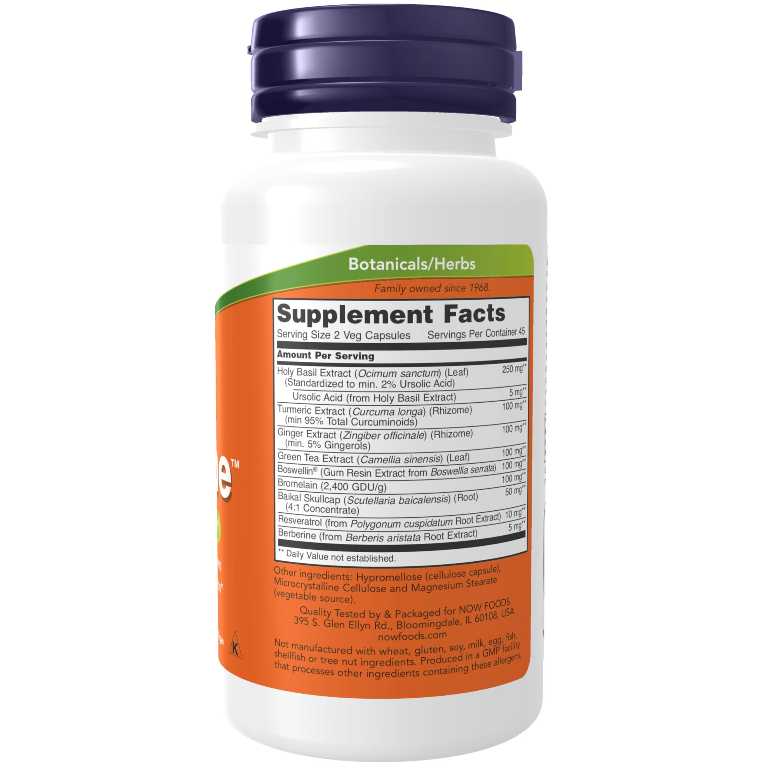 NOW Foods Supplements, D-Flame™ with a Blend of Complementary Herbs, Overexertion Support*, 90 Veg Capsules NOW Foods buy supplements canada