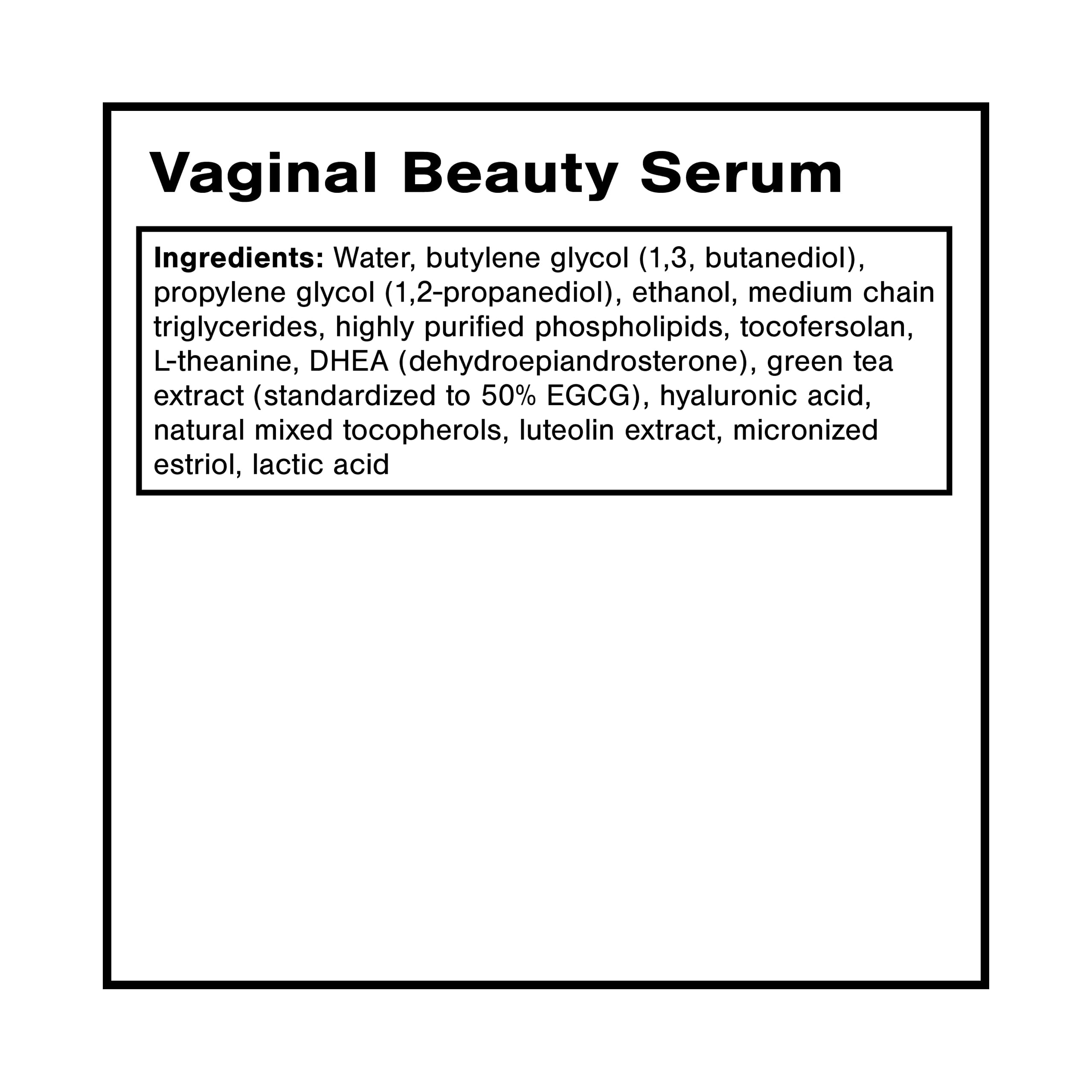 Quicksilver Scientific Vaginal Beauty Serum 1 fl oz (30ml) Quicksilver Scientific buy supplements canada