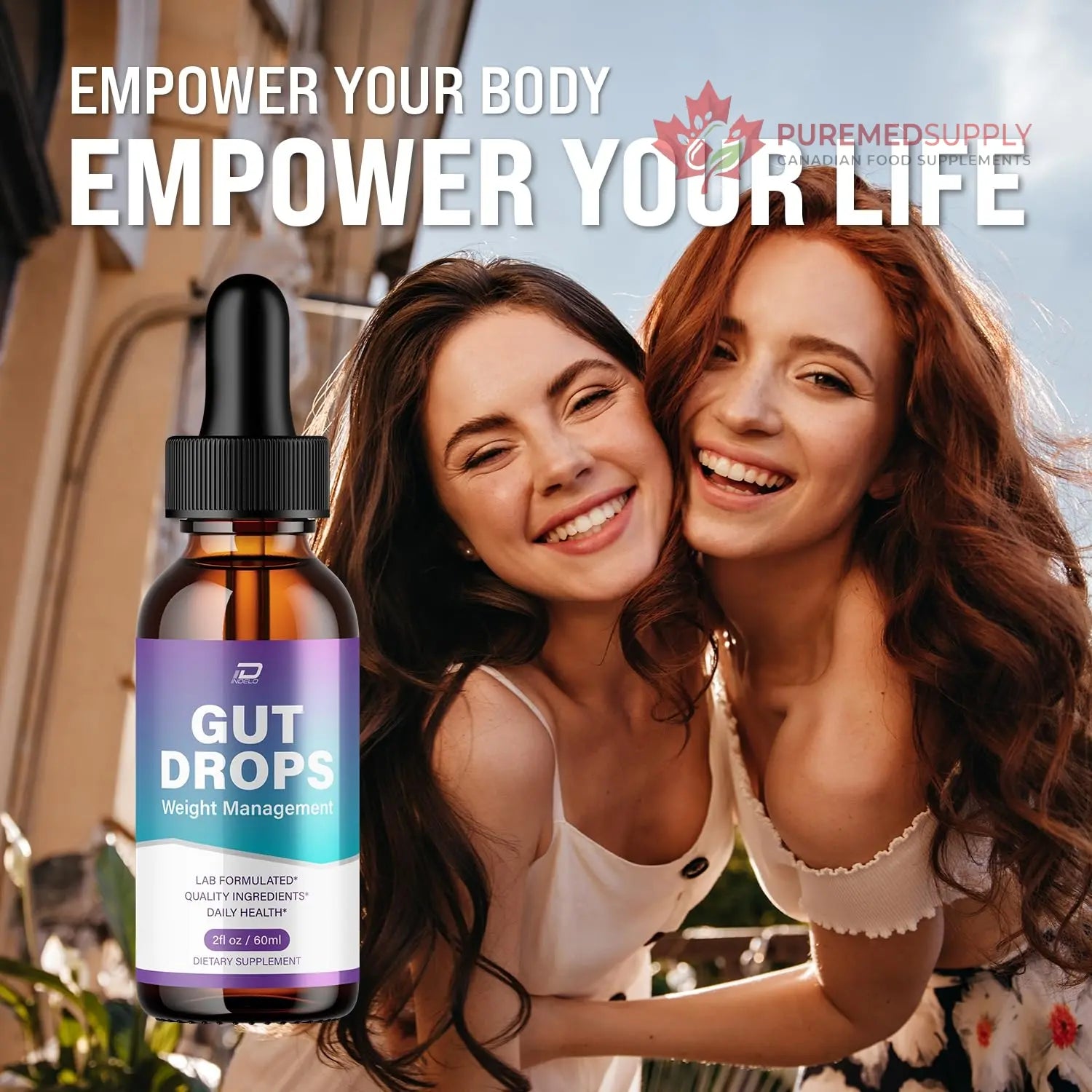 Indelo Gut Drops Healthy Formula – GutDrops All Natural Healthy Levels - Extra Strength Liquid, Reviews (1 Pack – 1 Month Supply) Indelo buy supplements canada