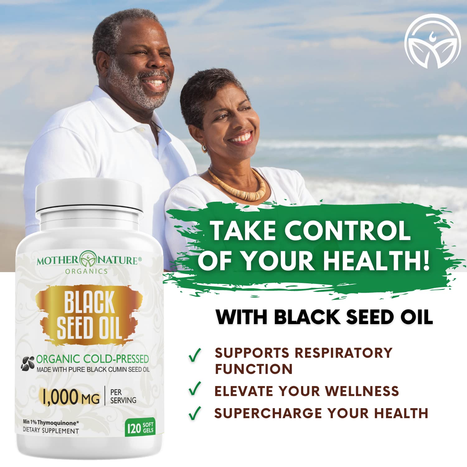 Black Seed Oil Capsules - 120 Count (Organic, Non-GMO Liquid) Premium Cold Pressed Mother Nature Organics Superfoods For Organic Living buy supplements canada