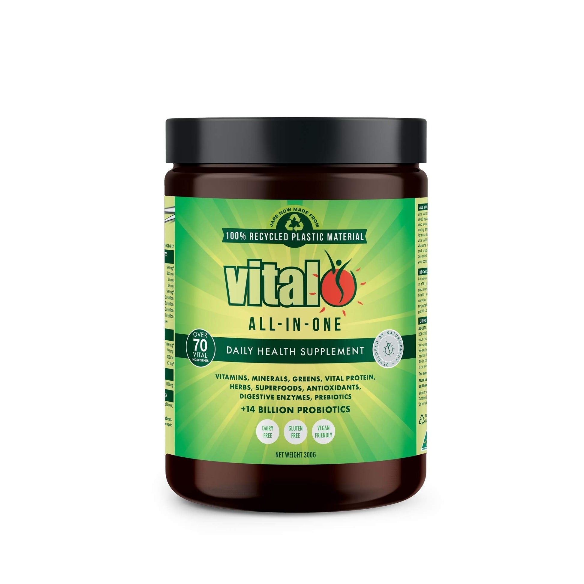 Vital Greens Antioxidant Superfood Powder Natural Multivitamin Formula 300gm / 10.58oz Vital Greens buy supplements canada