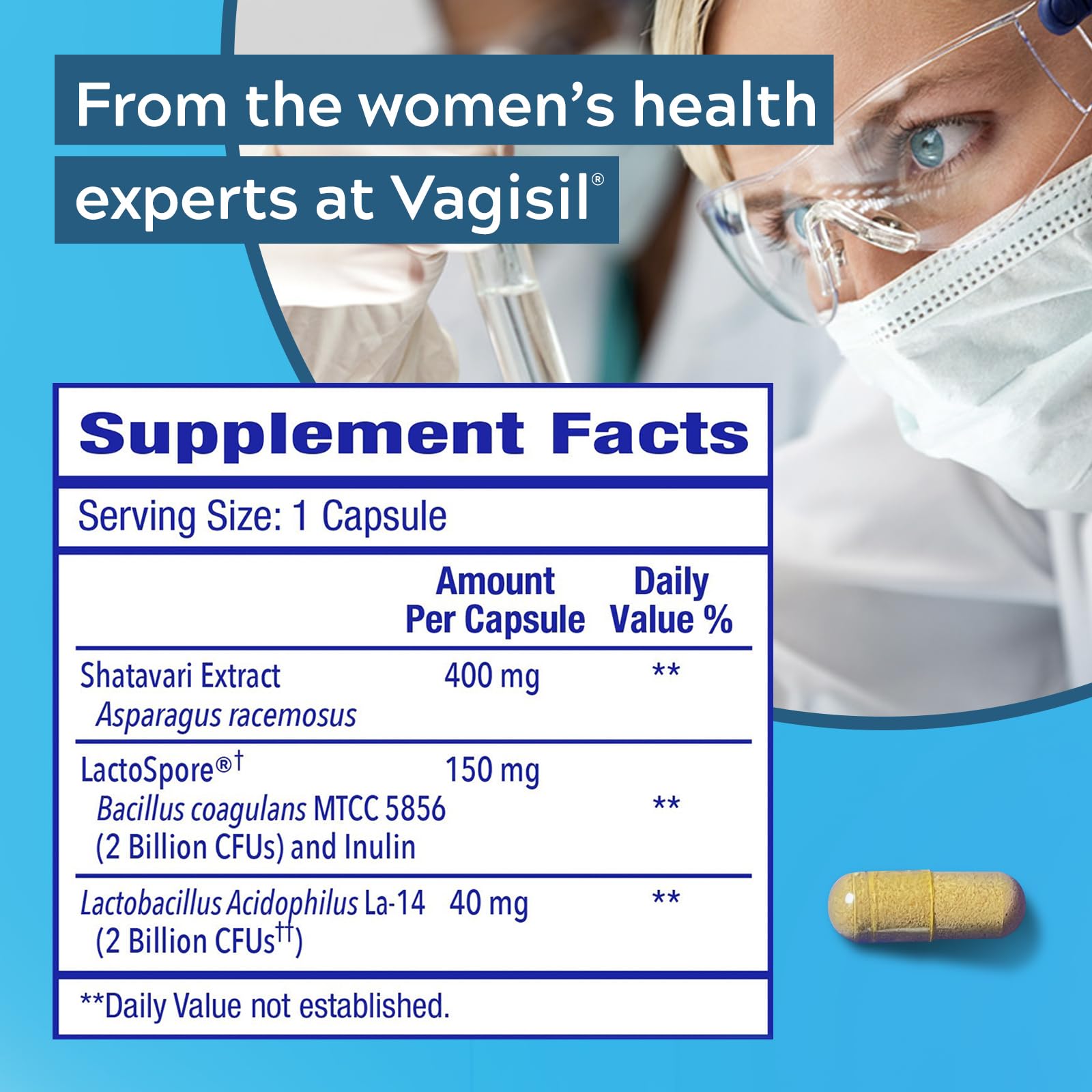 Vagisil Vaginal Health Supplements, Clinically-Proven Probiotics, Promotes Vaginal Health Vagisil buy supplements canada