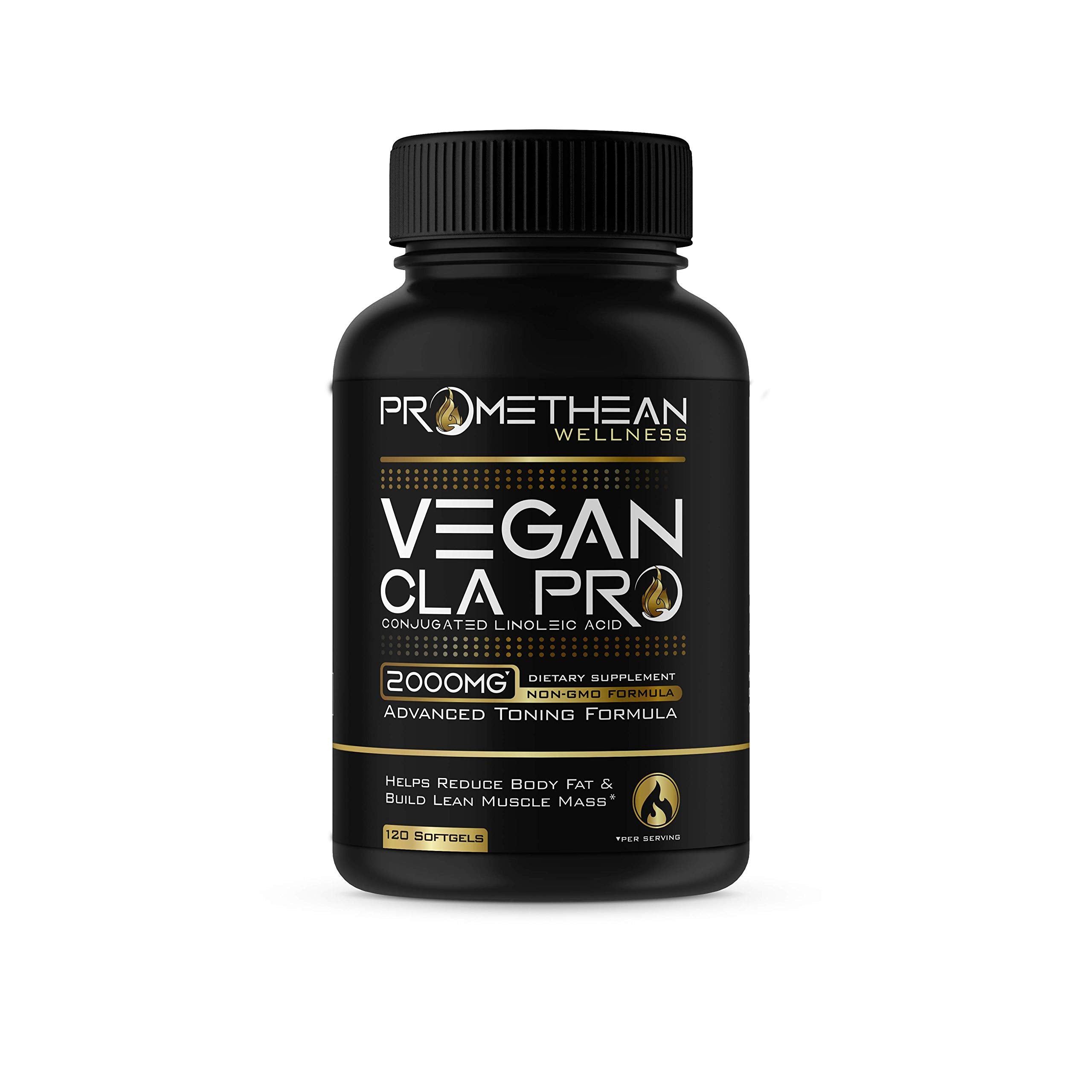 Vegan CLA Pro 2000 mg Pure Premium CLA Safflower Oil Conjugated Linoleic Acid Best Promethean Wellness buy supplements canada