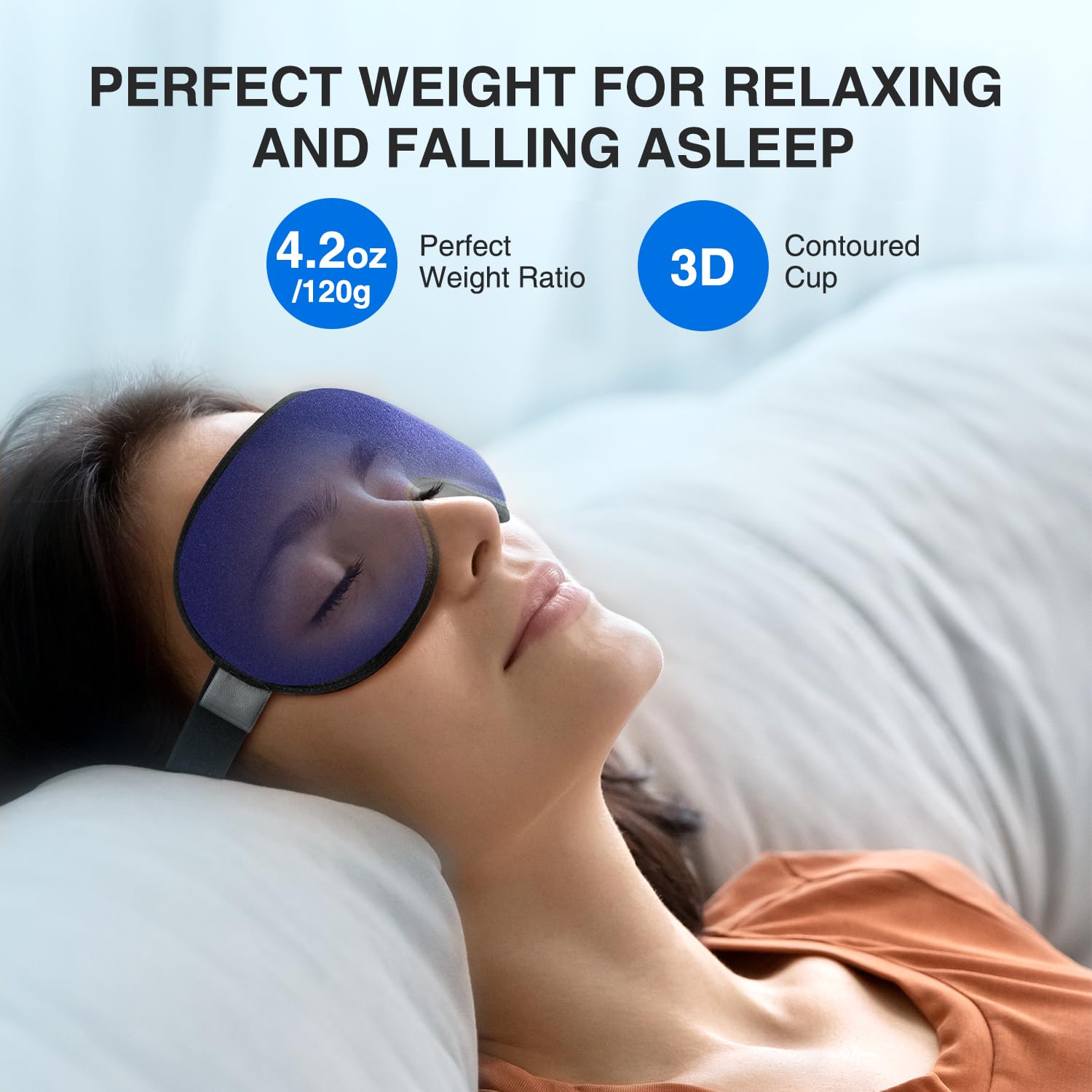YFONG Weighted Sleep Mask, Women Men 3D Eye Mask Blocking Lights YFONG buy supplements canada