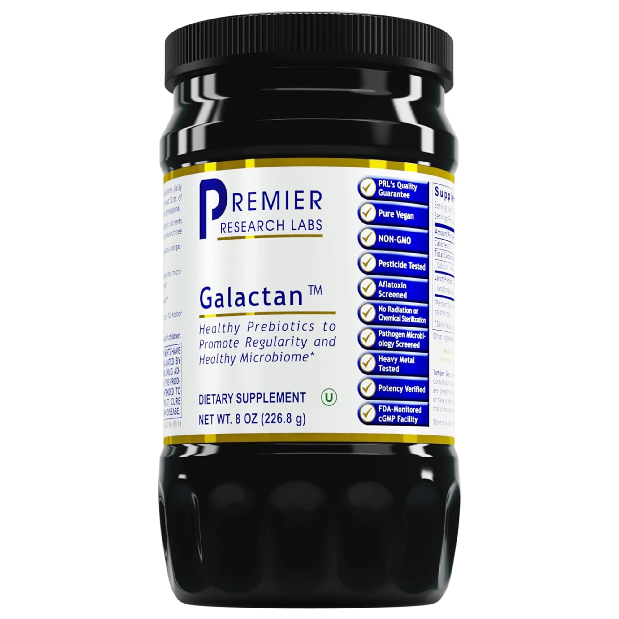 Premier Research Labs Galactan - Larch Arabinogalactan Powder for Men & Women, Prebiotic Fiber Powder for Healthy Gut Microbiome, Larch Tree Extract, Calcium - 8 oz Premier Research Labs buy supplements canada