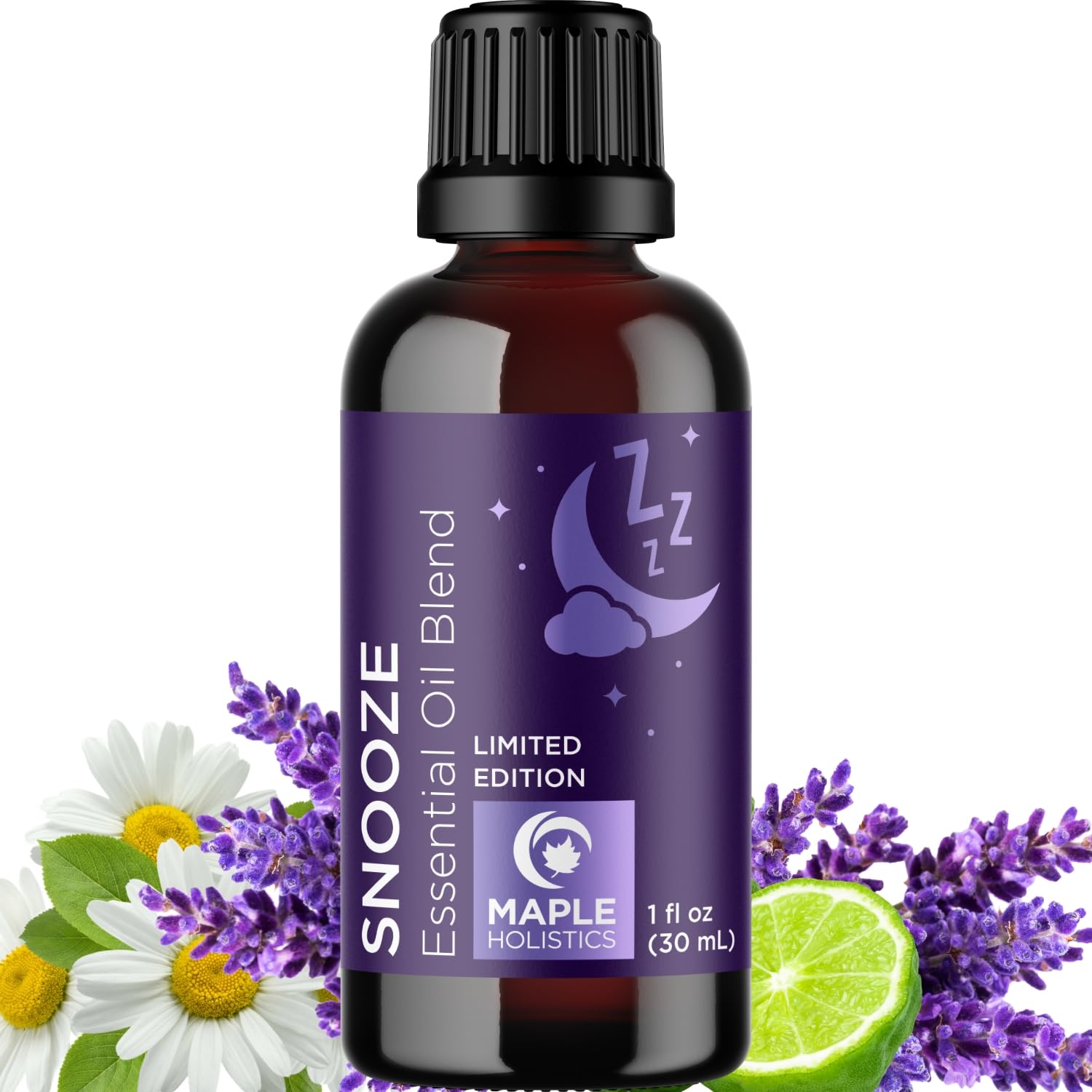 Sleep Essential Oil Blend for Diffuser - Snooze Blend Essential Oil for Sleep with Roman Chamomile Maple Holistics buy supplements canada