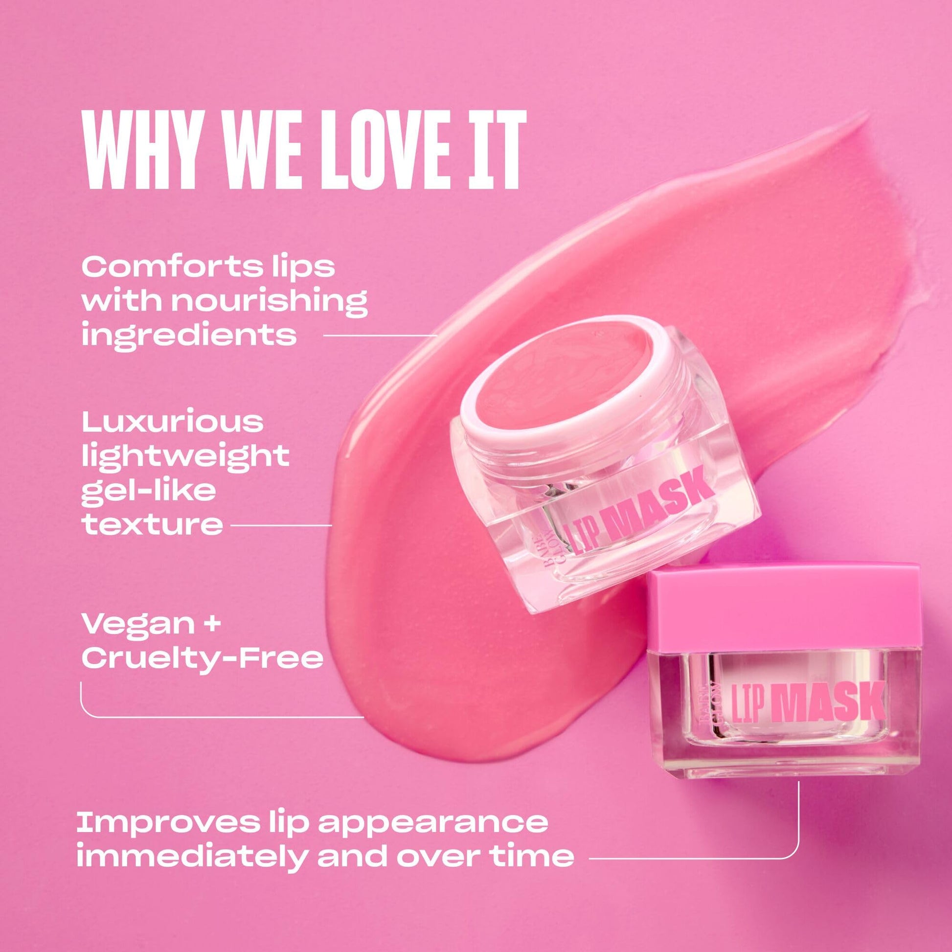 Babe Original Babe Glow Fragrance-Free Lip Sleeping Mask for Softer Lips, Hyaluronic Acid & Antioxidant Infused for Smoothe BABE ORIGINAL buy supplements canada