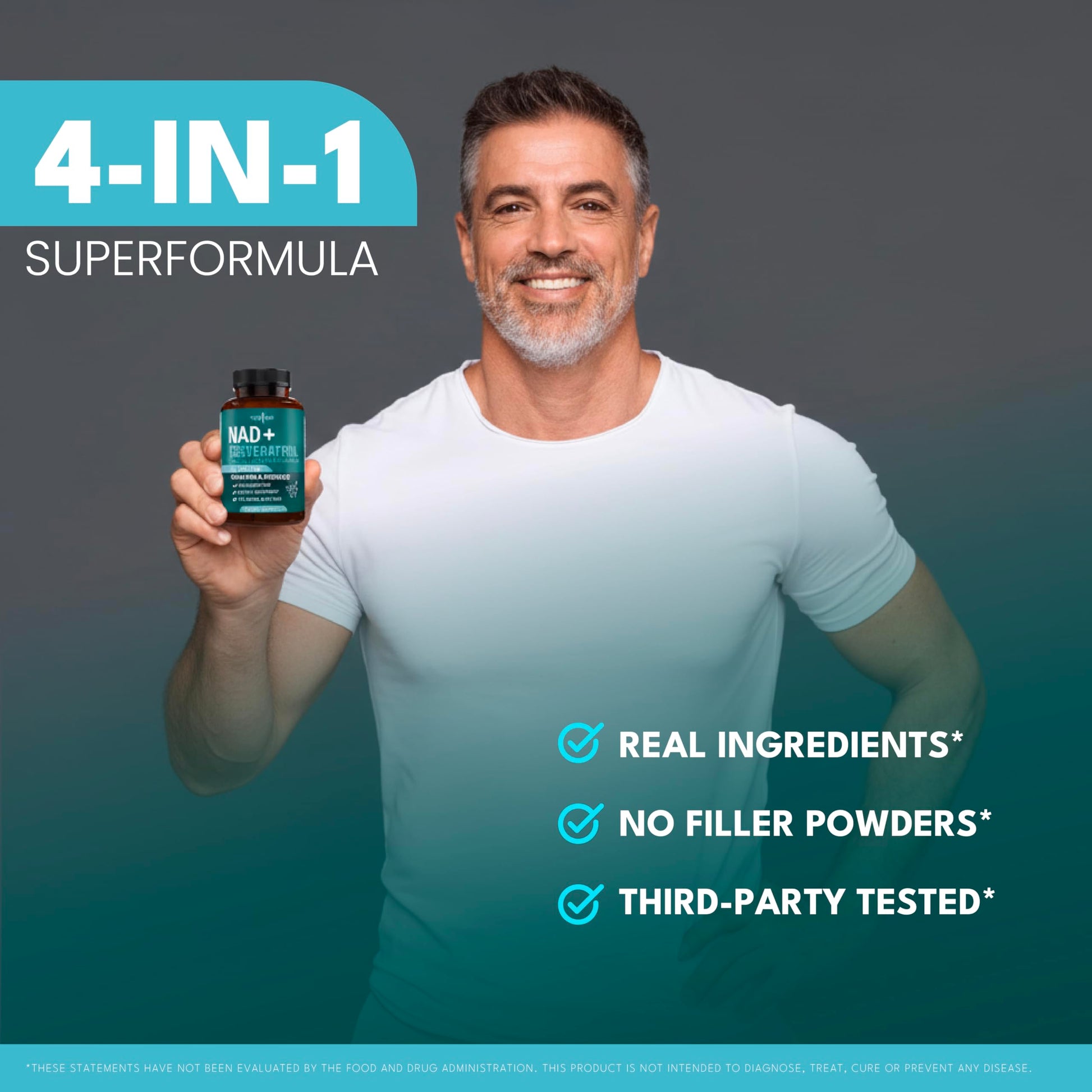 NEW AGE NAD+ Supplement Complex – NAD+ 300 mg with Astaxanthin, Urolithin A, Resveratrol, CoQ10 & Antioxidant Blend – Cellular Energy, Support or Women & Men – Vegan, Non-GMO- 120 Count NEW AGE buy supplements canada