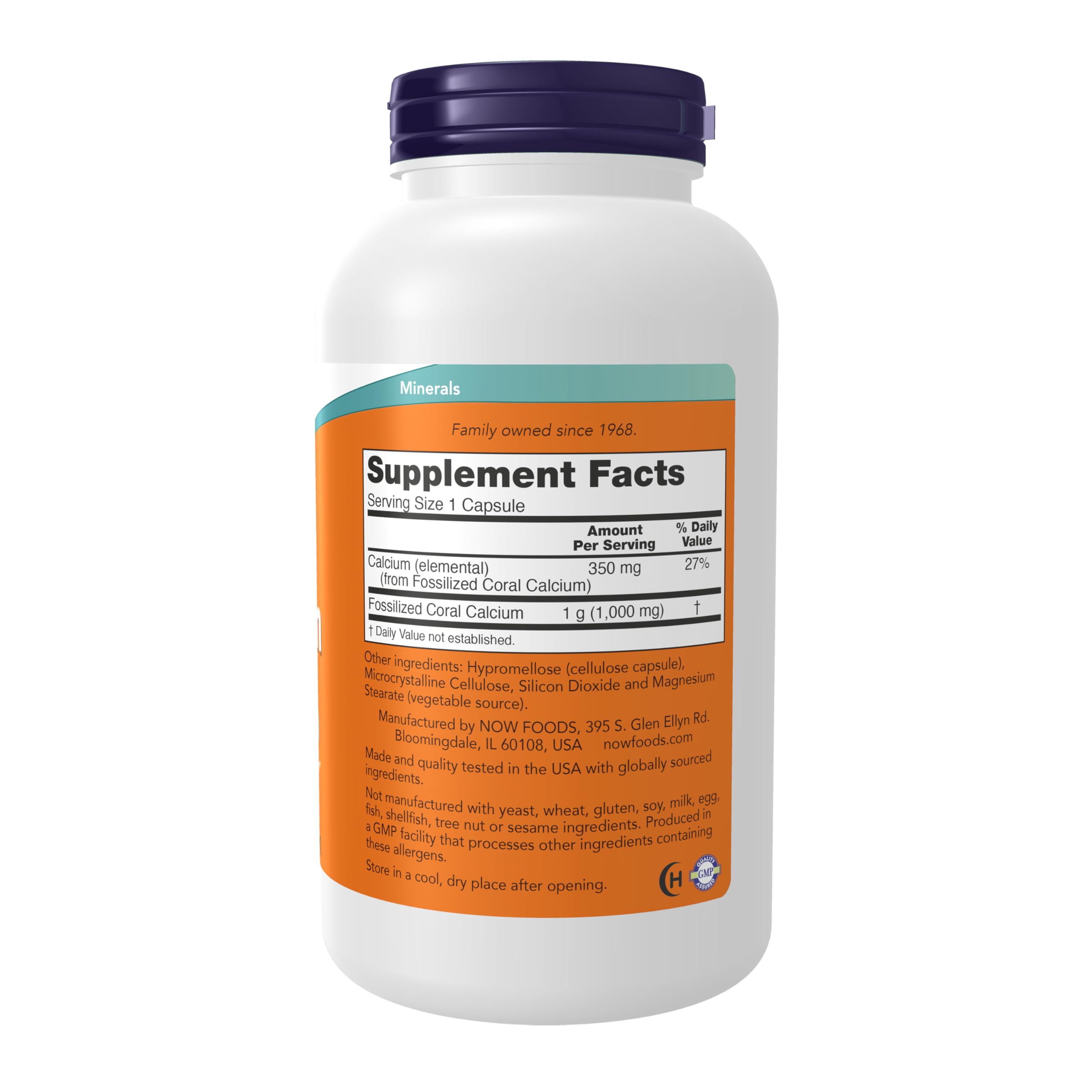 NOW Foods Supplements, Coral Calcium 1,000 mg, Bone Health*, Healthy pH Balance*, 250 Veg Capsules NOW Foods buy supplements canada