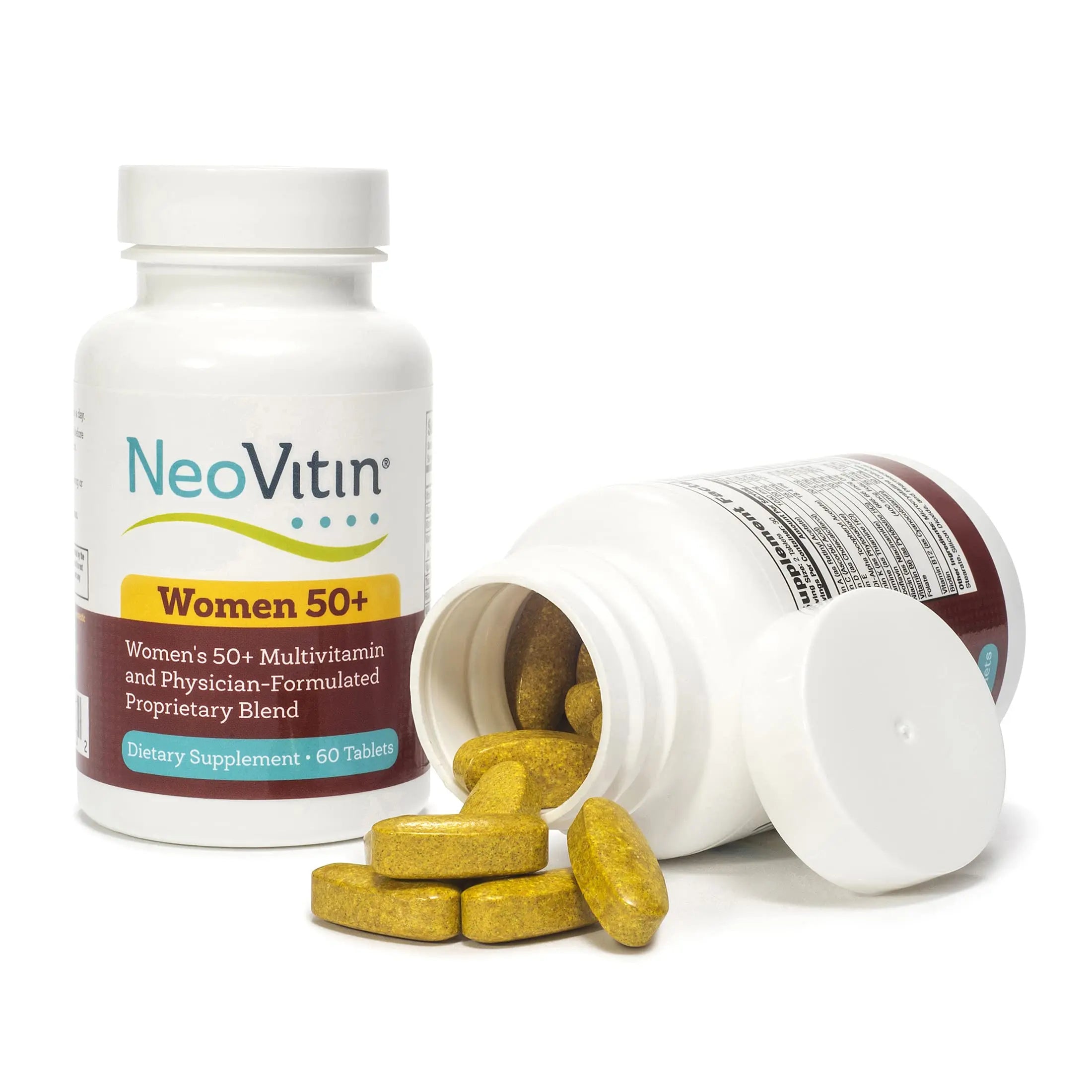 NeoVitin Women's 50+ Formula Multivitamin with Brilliant Blend - Daily Nutritional Support for Women Over 50 (60 Count) NeoVitin buy supplements canada