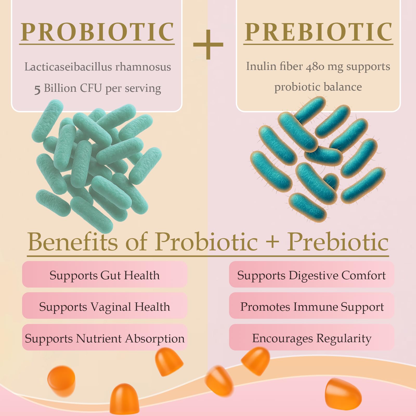 MATOP Probiotic Prebiotic pH Balance Gummies - Vaginal Health Gummies for Women Pro + Prebiotic with Pineapple Flavor, Vegan, Sugar-Free – 90 Gummies (45 Servings) MATOP buy supplements canada