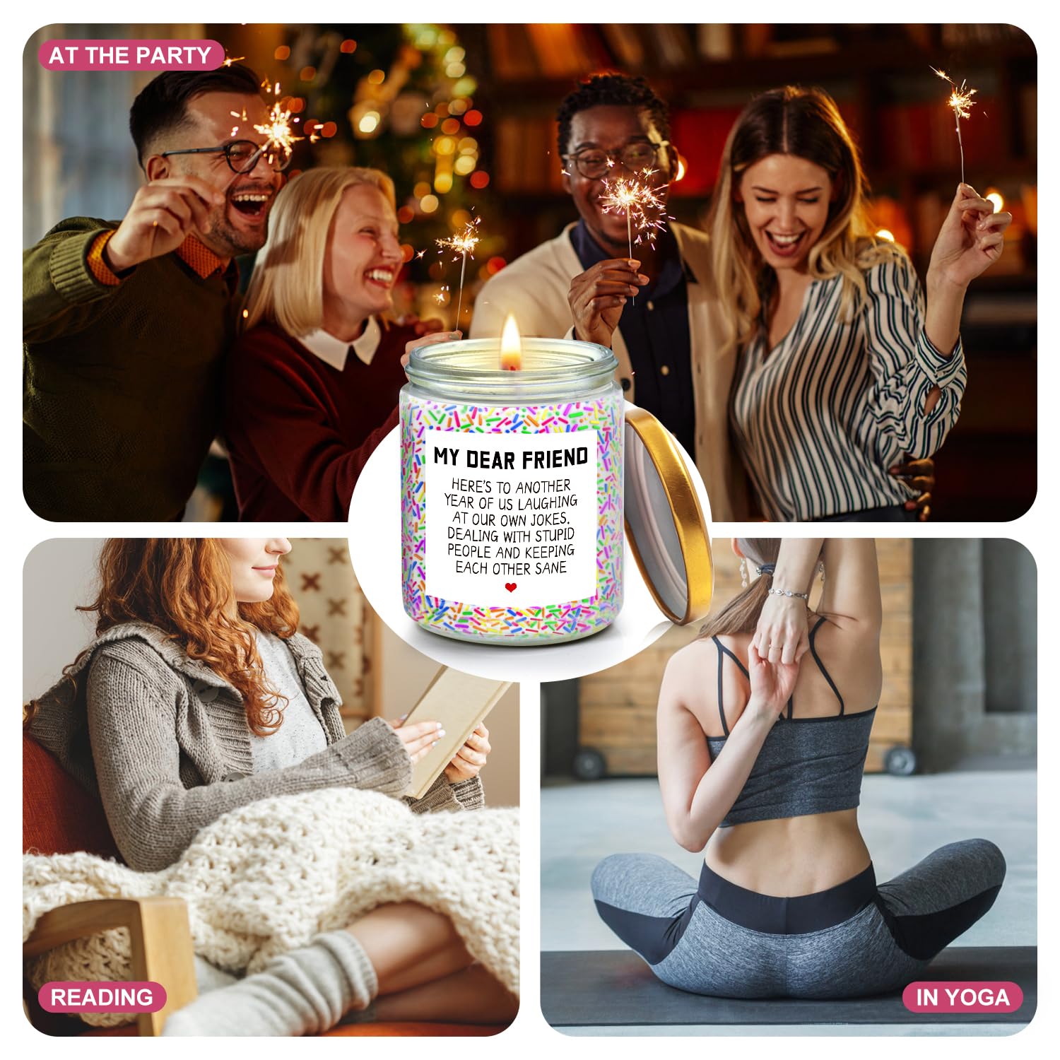 Birthday Gifts for Women, Happy Birthday Candle, Sister Birthday Gifts Ideas LOTICONA buy supplements canada