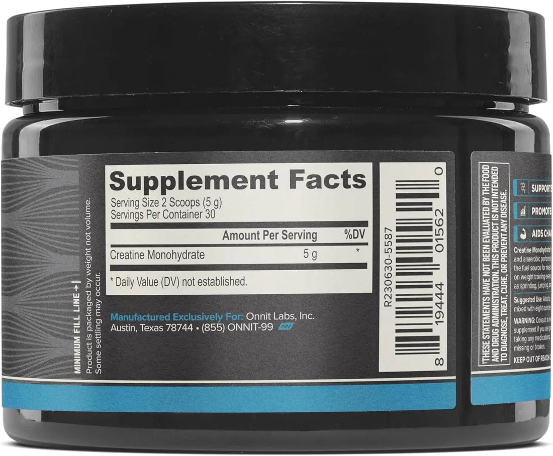 ONNIT Total Wellness & Performance Bundle: Total Human Multivitamin Packs (30-Day Supply) + Creatine Monohydrate Powder (30 Servings) ONNIT buy supplements canada