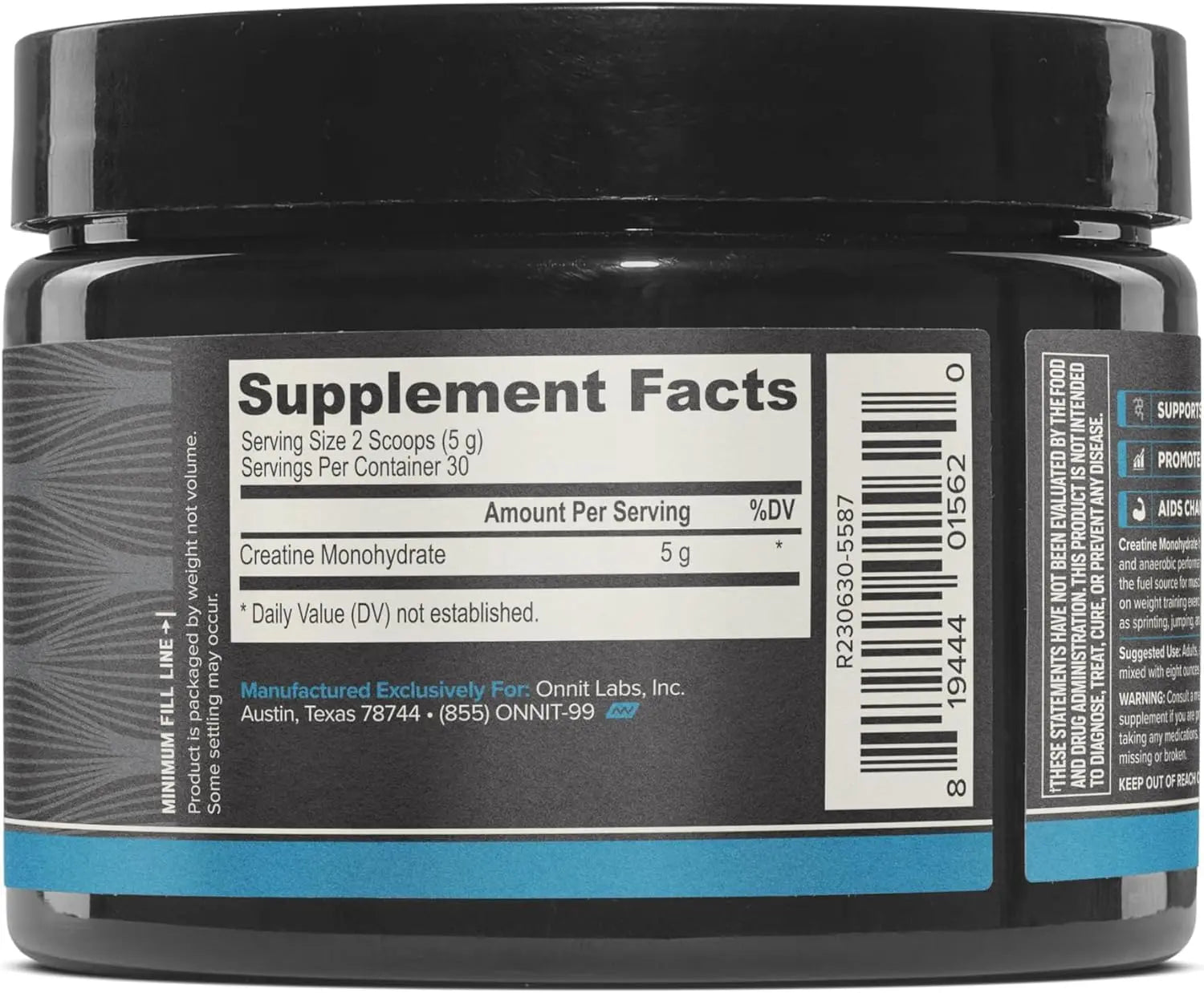 ONNIT Total Wellness & Performance Bundle: Total Human Multivitamin Packs (30-Day Supply) + Creatine Monohydrate Powder (30 Servings) ONNIT buy supplements canada