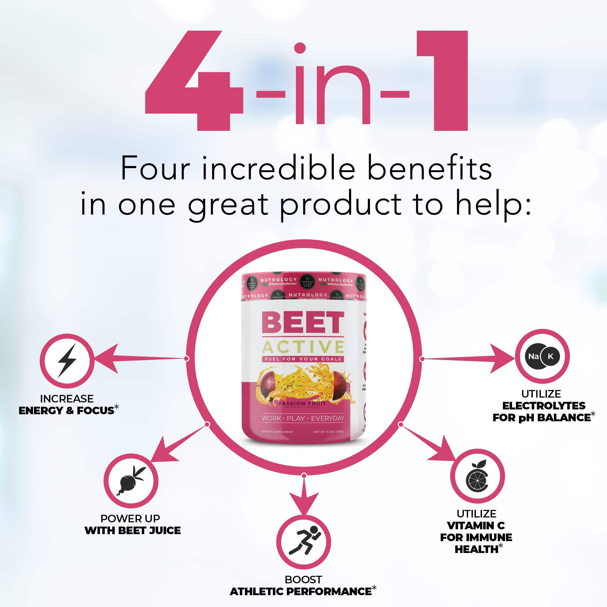 Nutrology Beet Active, Natural Pre-Workout Powder, Supports Energy, Endurance & Nitric Nutrology buy supplements canada