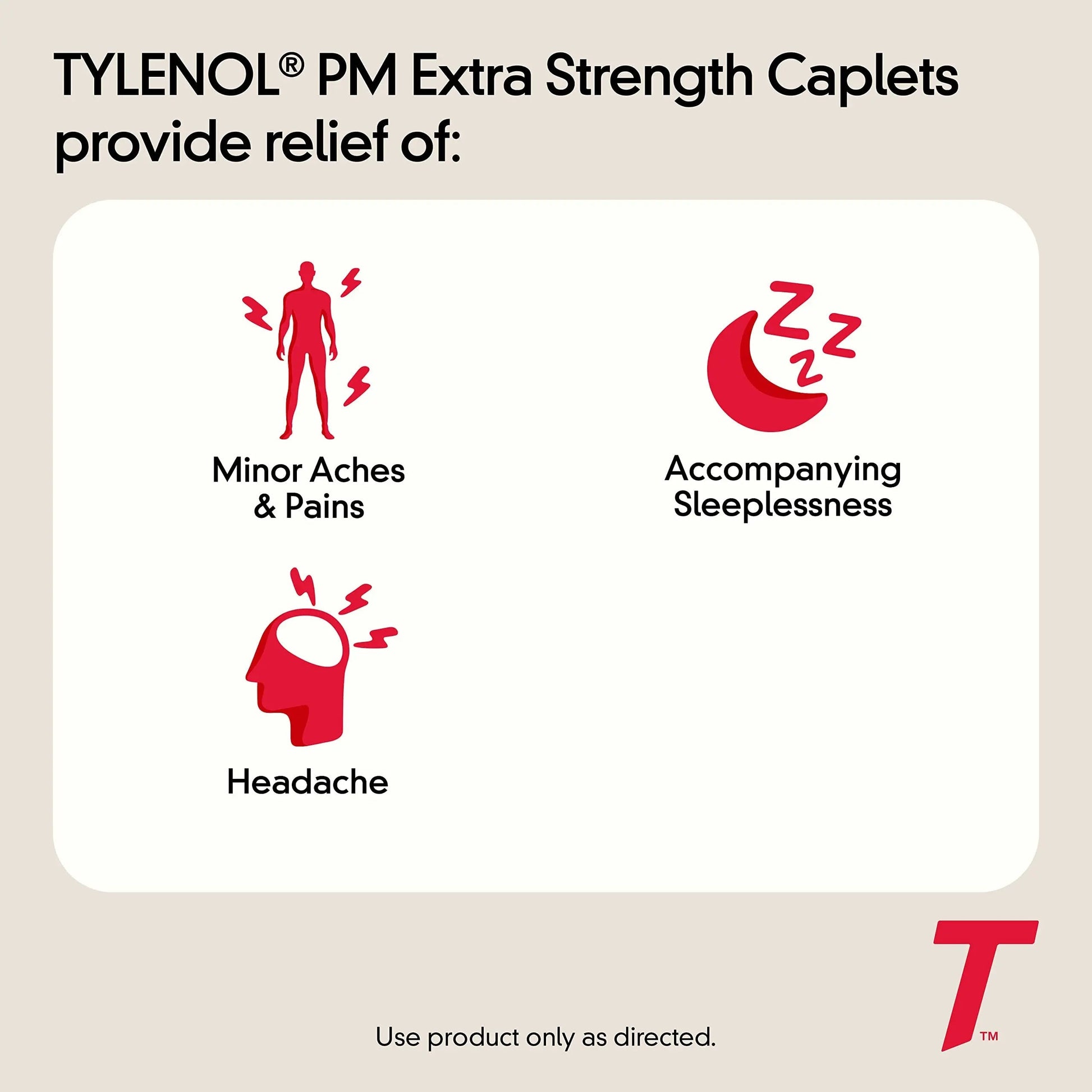 Tylenol PM Extra Strength Nighttime Pain Reliever & Sleep Aid Caplets, Fast, Strong Pain Relief, 500 mg Acetaminophen & 25 mg Diphenhydramine HCl, Non-Habit Forming Medicine for Aches & Cramps, 100 Ct Tylenol buy supplements canada