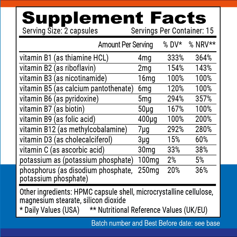Nutri-Align Fasting Refeed Multivitamin | 30 Fasting Multi Vitamin Capsules | Multivitamin for Men & Women | Vitamin B Complex, Phosphorus & Vitamin D & C Fasting Multivitamins | Gluten Free Nutri-Align buy supplements canada