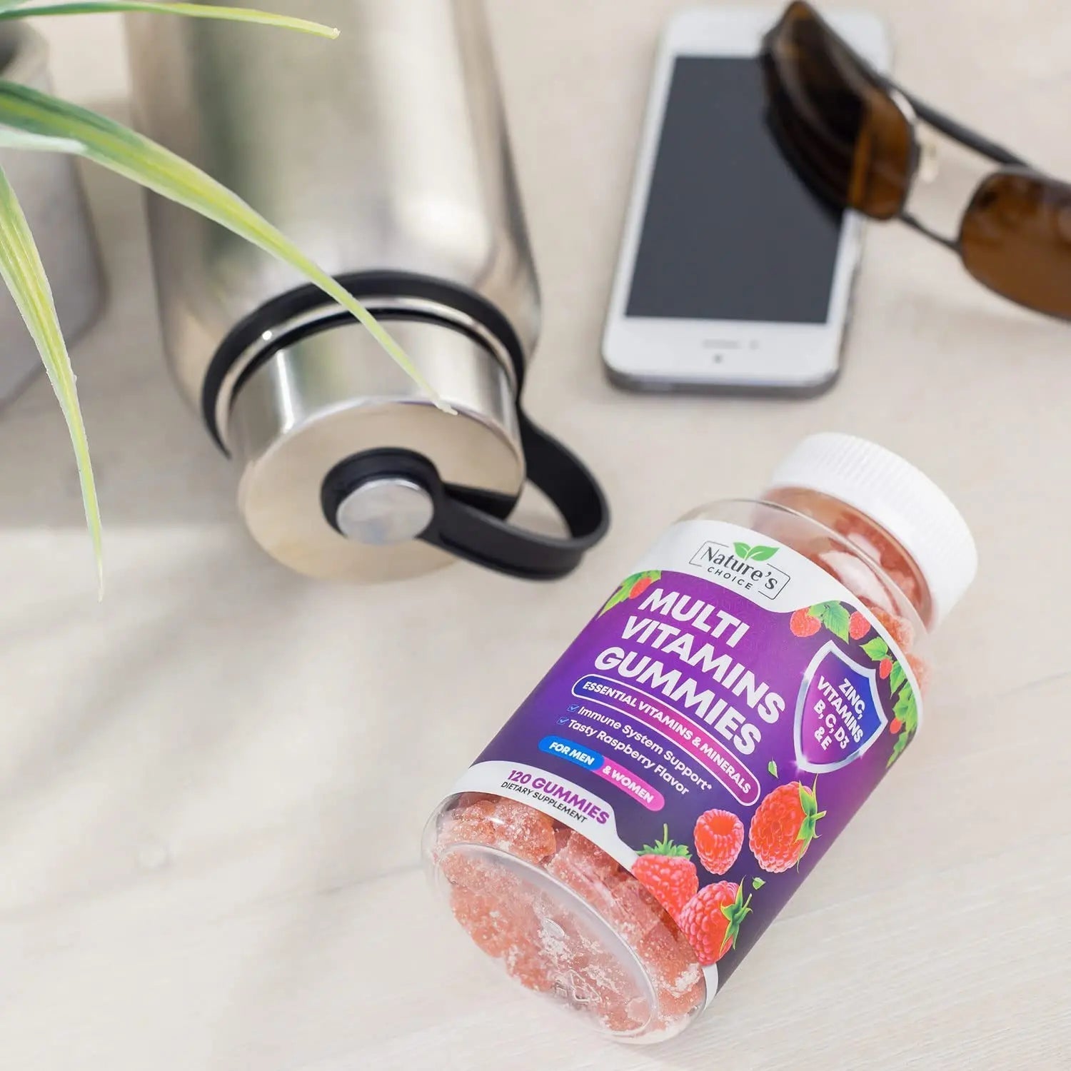 Multivitamin Gummies for Adults - Complete Adult Multivitamins Gummy with Essential Vitamins A, C, D, E, & High Potency B12 for Women & Men Nature's Choice buy supplements canada