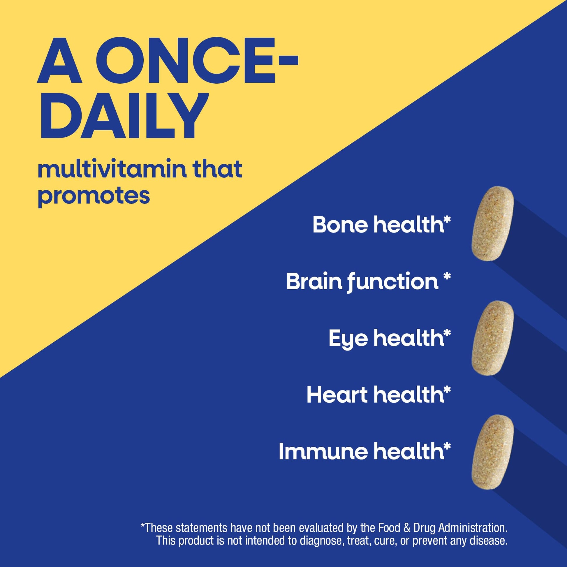 Nature's Way Alive! Men’s 50+ Daily Ultra Multivitamin, High Potency Formula, Supports Healthy Brain, Eyes & Heart*, with Methylated B12 Nature's Way buy supplements canada