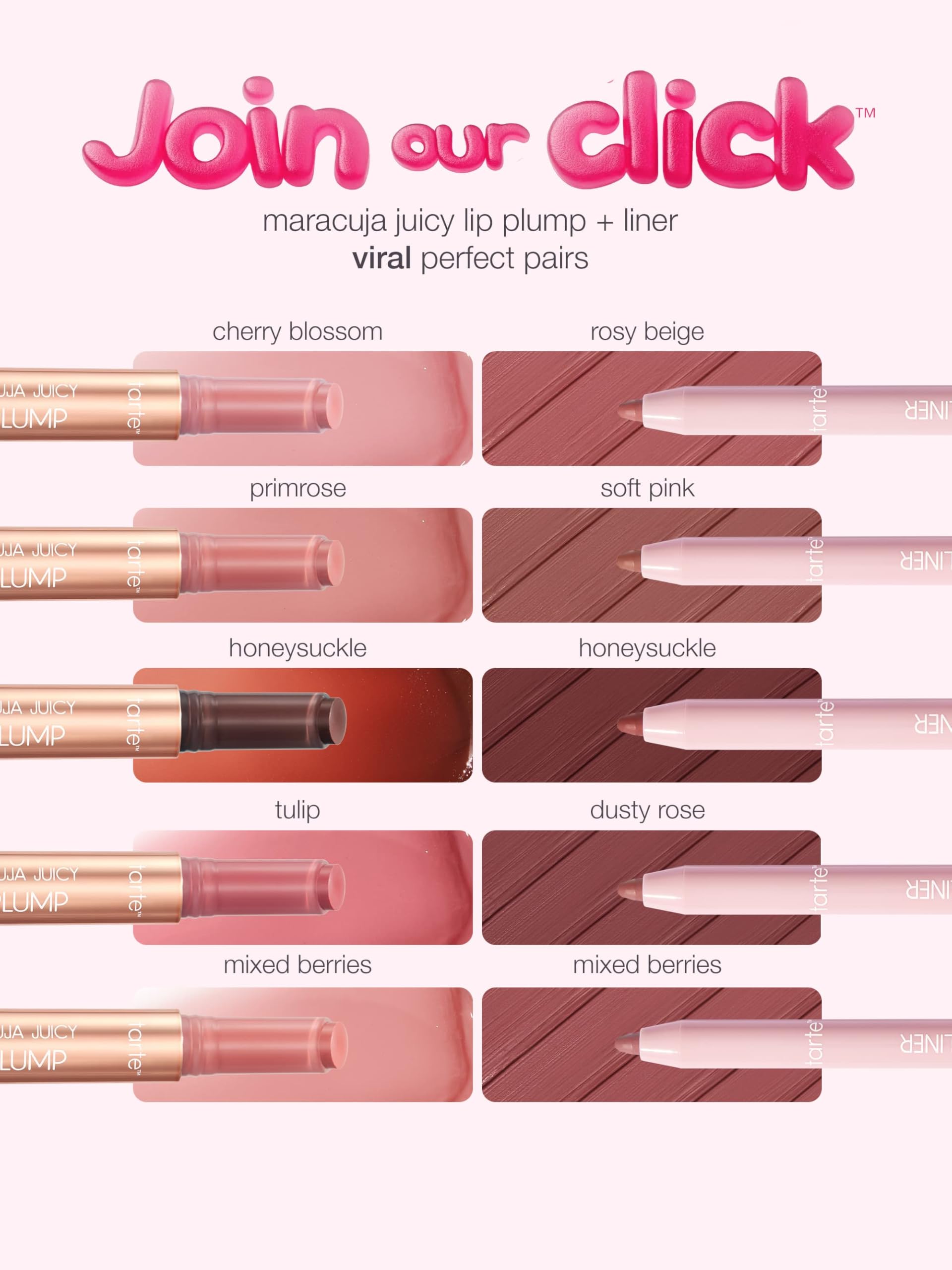tarte maracuja juicy lip plump – Hydrating & Volumizing Lip Plumper Gloss Balm with Nourishing Hyaluronic Acid, Plumps & Moisturizes, Vegan & Cruelty-Free, full size, cherry blossom tarte buy supplements canada