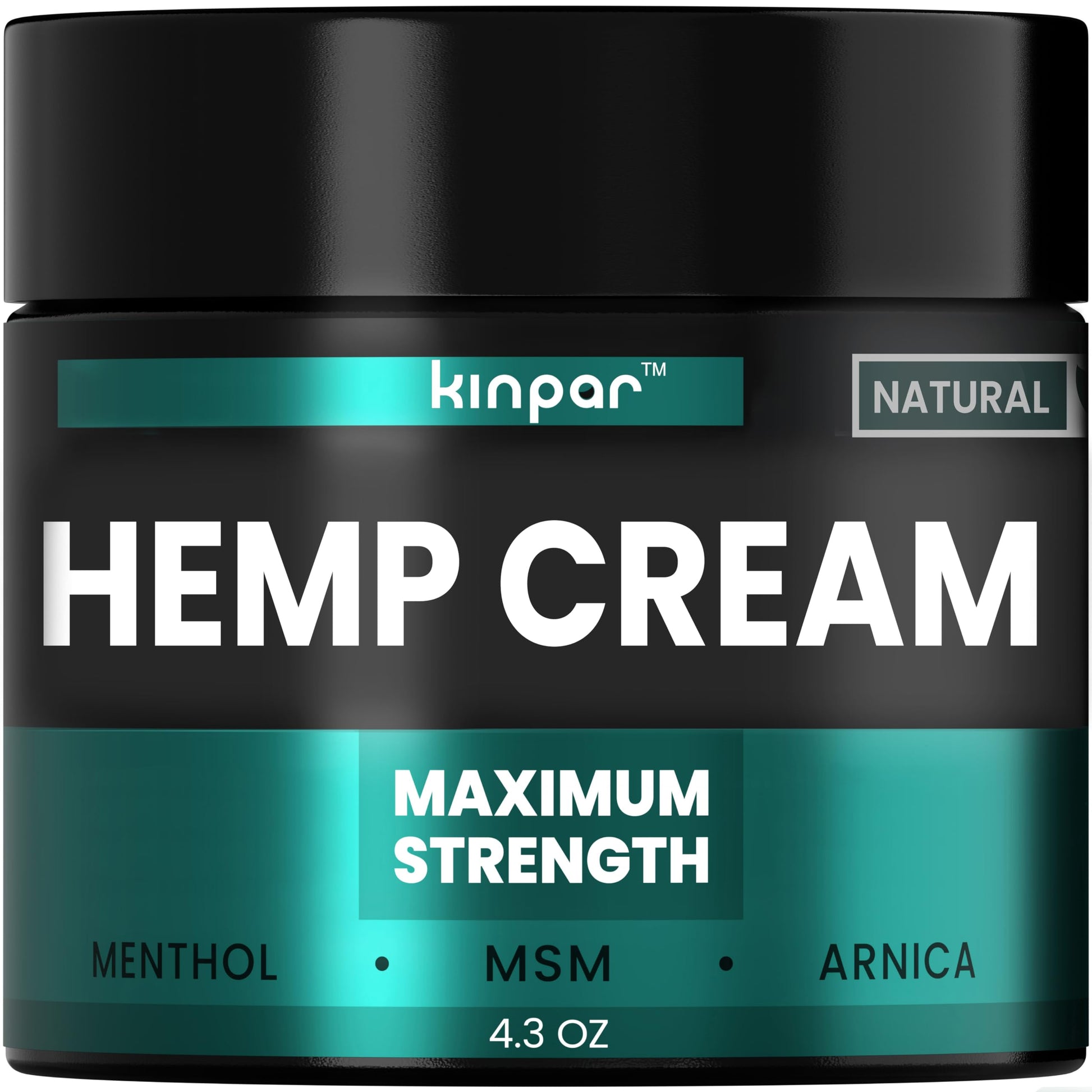 KINPAR Cream - Professional Gel Formula with Natural Turmeric, Arnica, MSM, Glucosamine, Eucalyptus & Emu Oil – Maximum Strength – Formulated in The USA - 4 oz KINPAR buy supplements canada