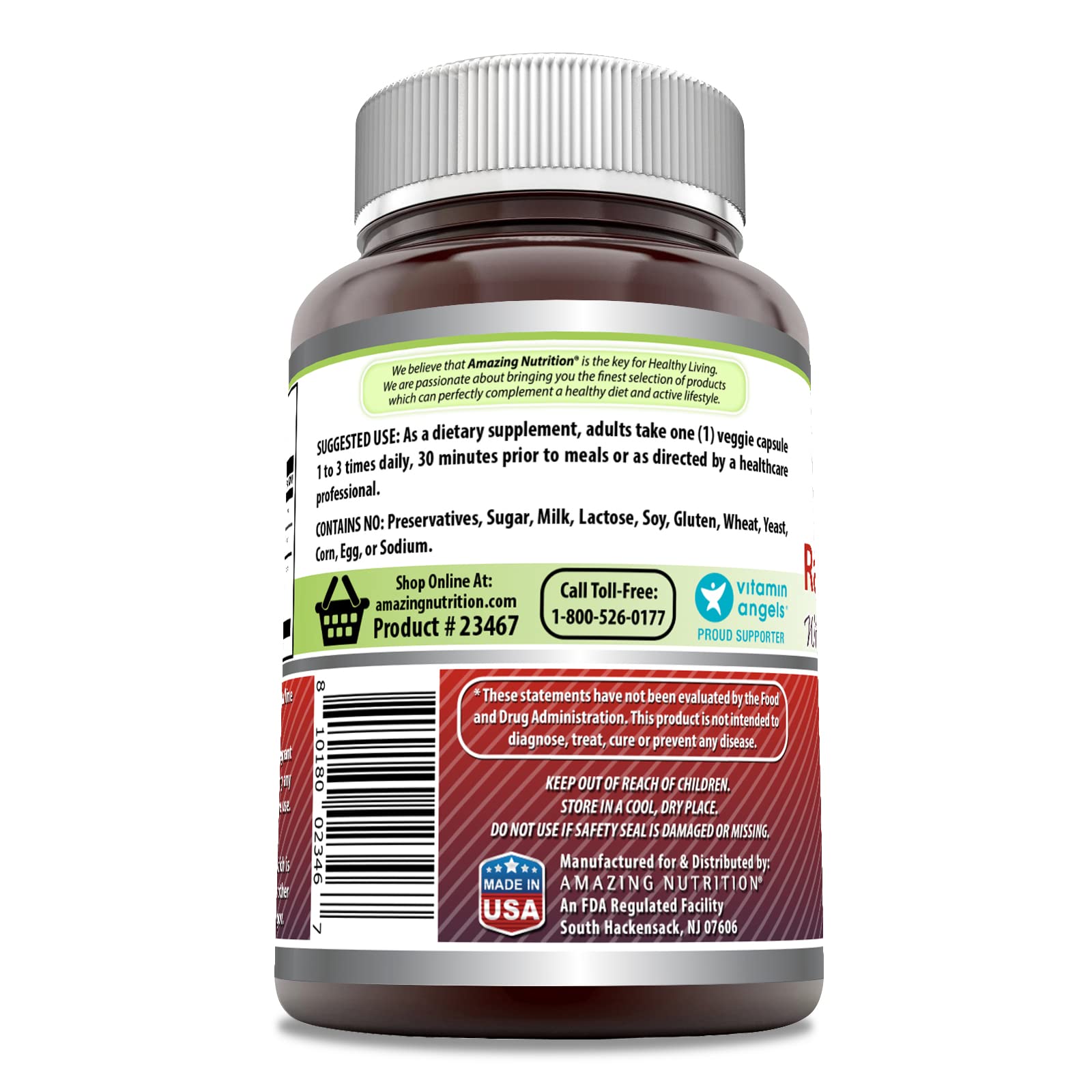 Amazing Formulas Raspberry Ketone with Green Tea Extract & Multi Berry Complex Amazing Nutrition buy supplements canada
