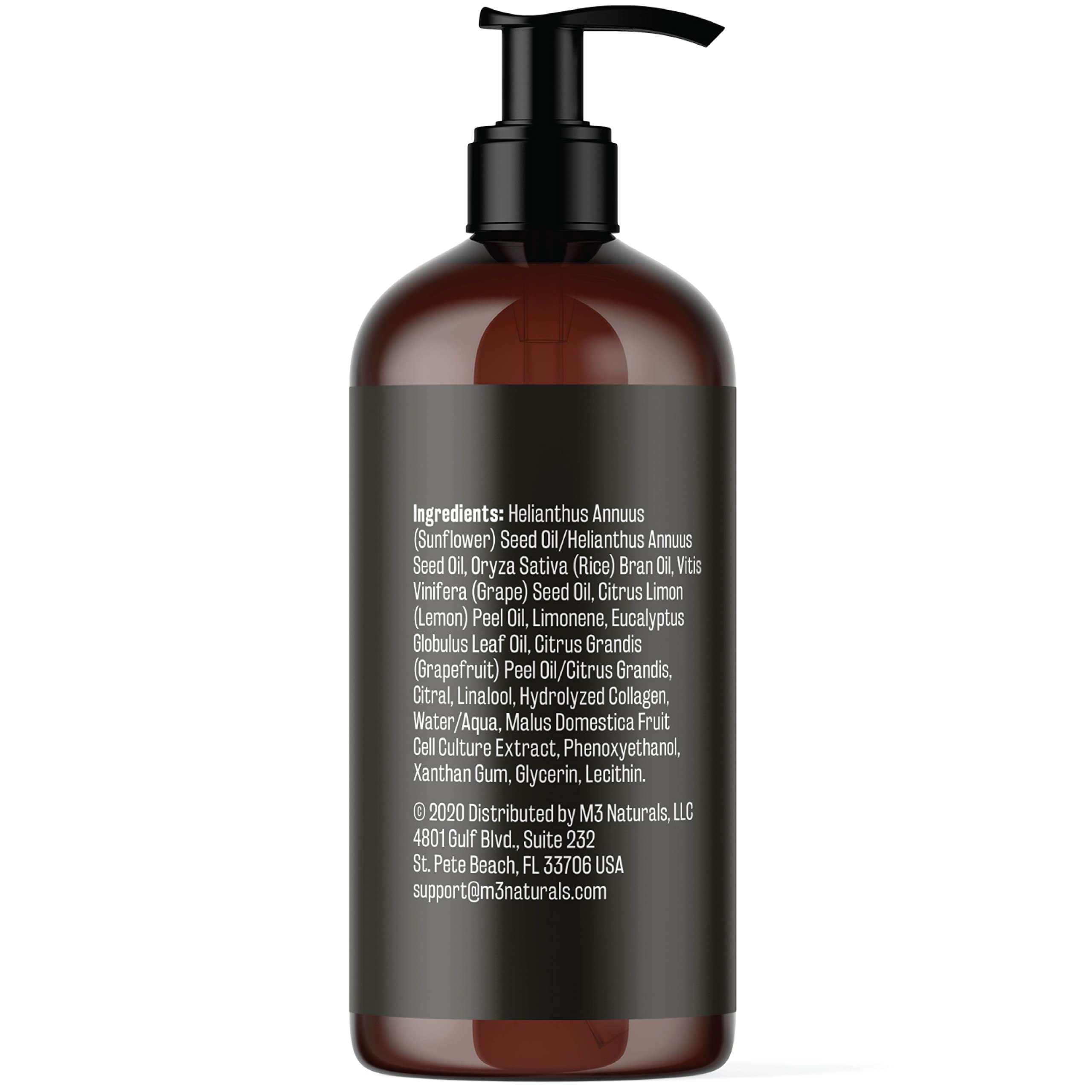 Anti Cellulite Massage Oil for Massage Therapy - Collagen and Stem Cell Skin Tightening M3 Naturals buy supplements canada