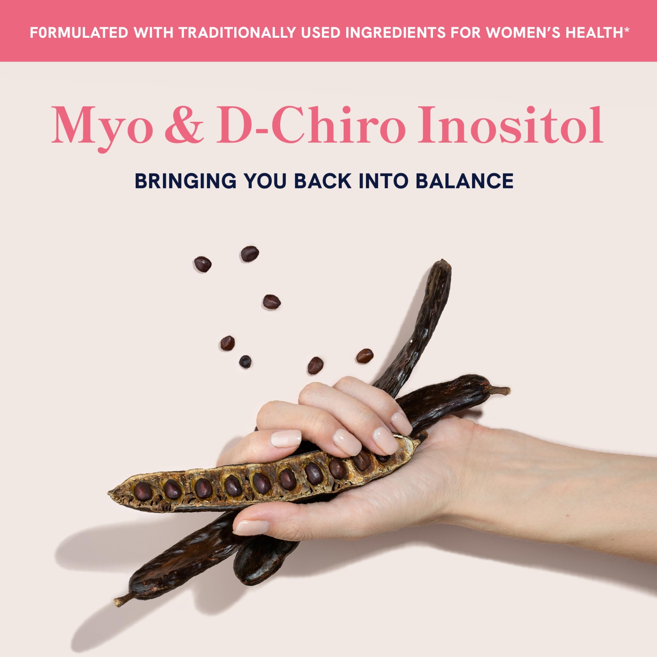 Myo-Inositol & D-Chiro Inositol Powder | Hormone Balance for Women | Ideal 40:1 Ratio | Myo 2000mg, D Chiro 50mg | Regulate Menstrual Cycle and Support Ovarian Health | 30 Servings, 2.17 oz. SMNutrition buy supplements canada