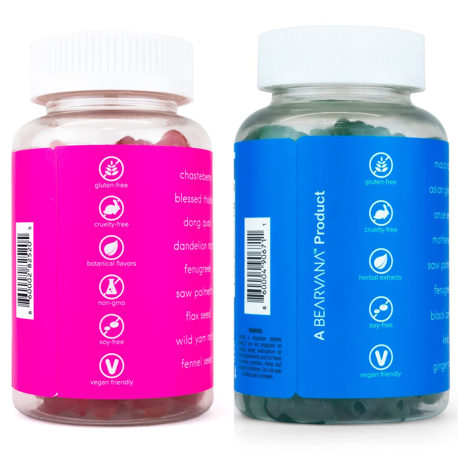 BEARVANA Gummies Combo Pack - Chest and Bum Gummies - Workout Aid - Women’s BEARVANA buy supplements canada