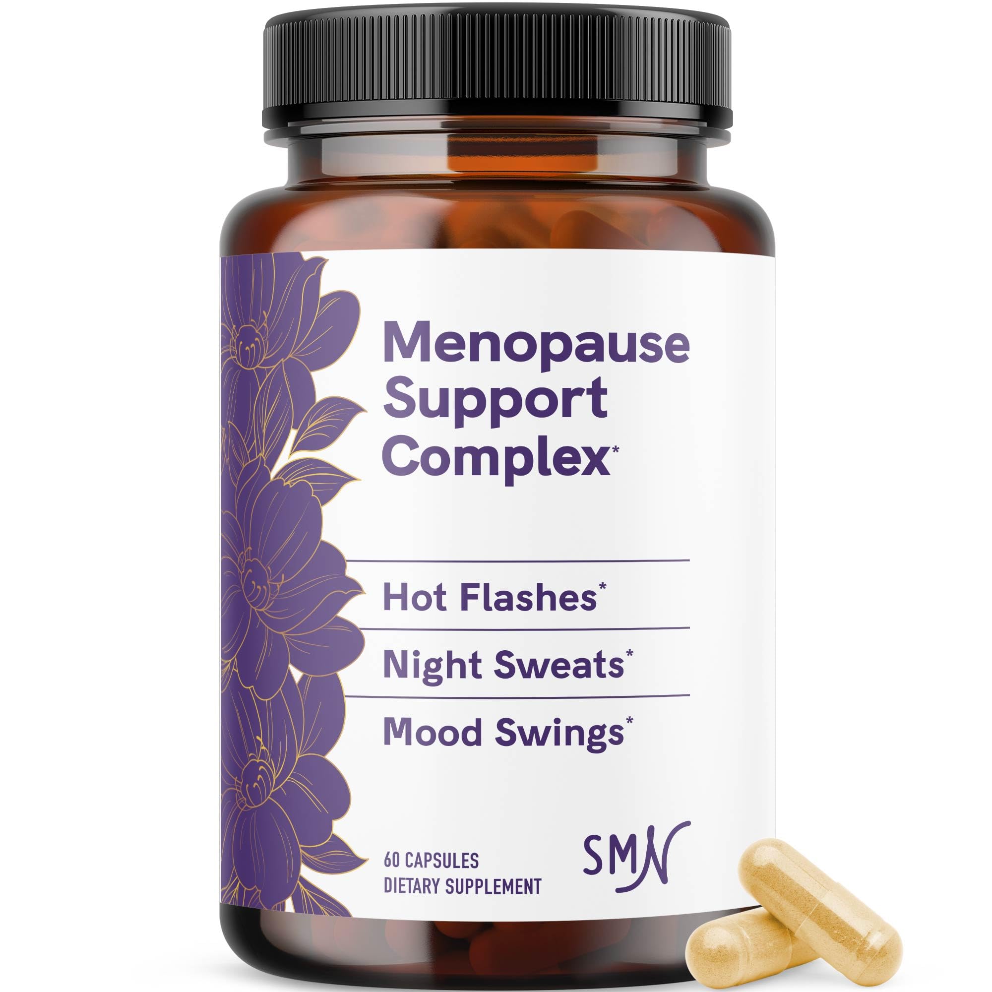 Menopause Supplements for Women Hot Flashes & Night Sweats | Hormone Balance, Menopause Relief for Women & Perimenopause Support | With Black Cohosh, DIM & Red Clover | 60 Ct (2 Month Supply) SMNutrition buy supplements canada