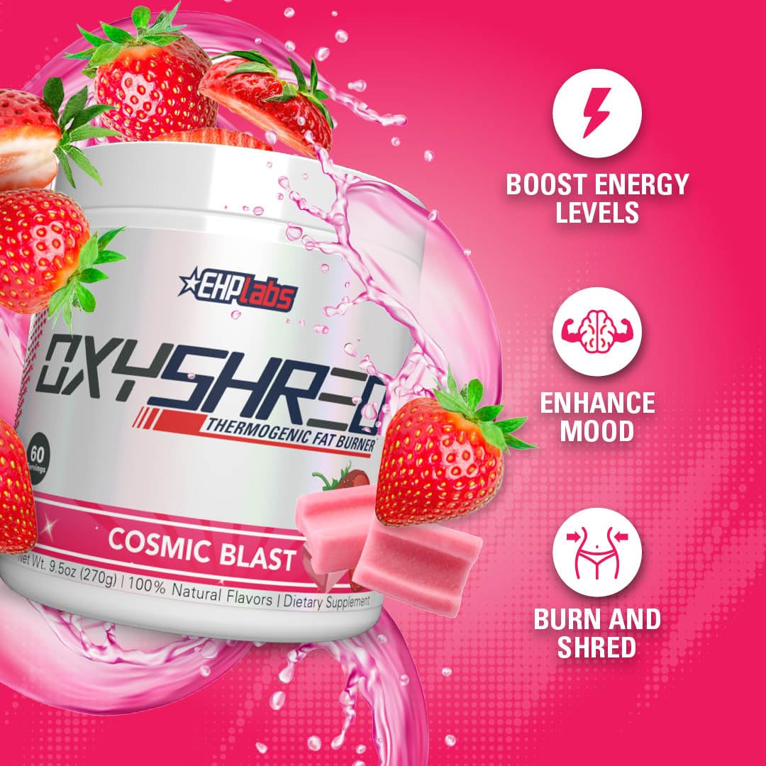 EHPlabs OxyShred Thermogenic Shredding Supplement - Clinically Proven Pre Workout EHP Labs buy supplements canada