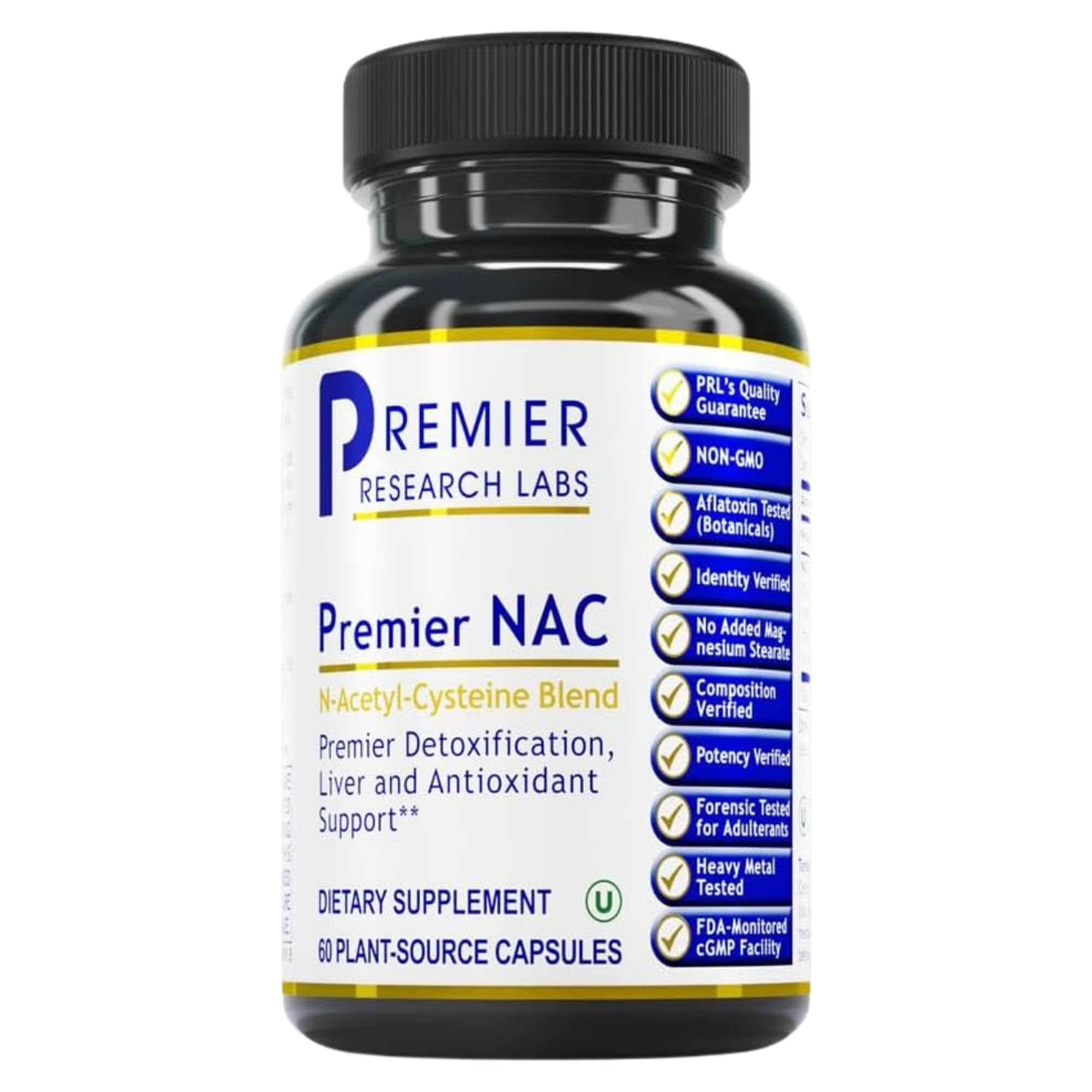 Premier Research Labs Premier NAC - NAC Supplement N-Acetyl Cysteine, N-Acetyl-L-Cysteine, Liver & Immune Support, 300mg NAC Per Capsule - 60 Vegetarian Capsules Premier Research Labs buy supplements canada