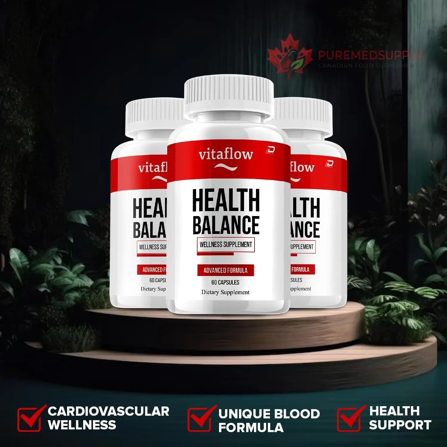Indelo Vitaflow Capsules – Vita Flow Advanced Supplement, All Natural Formula to Maintain Healthy Levels, Maximum Strength, Reviews (2 Pack - 120 Capsules) Indelo buy supplements canada