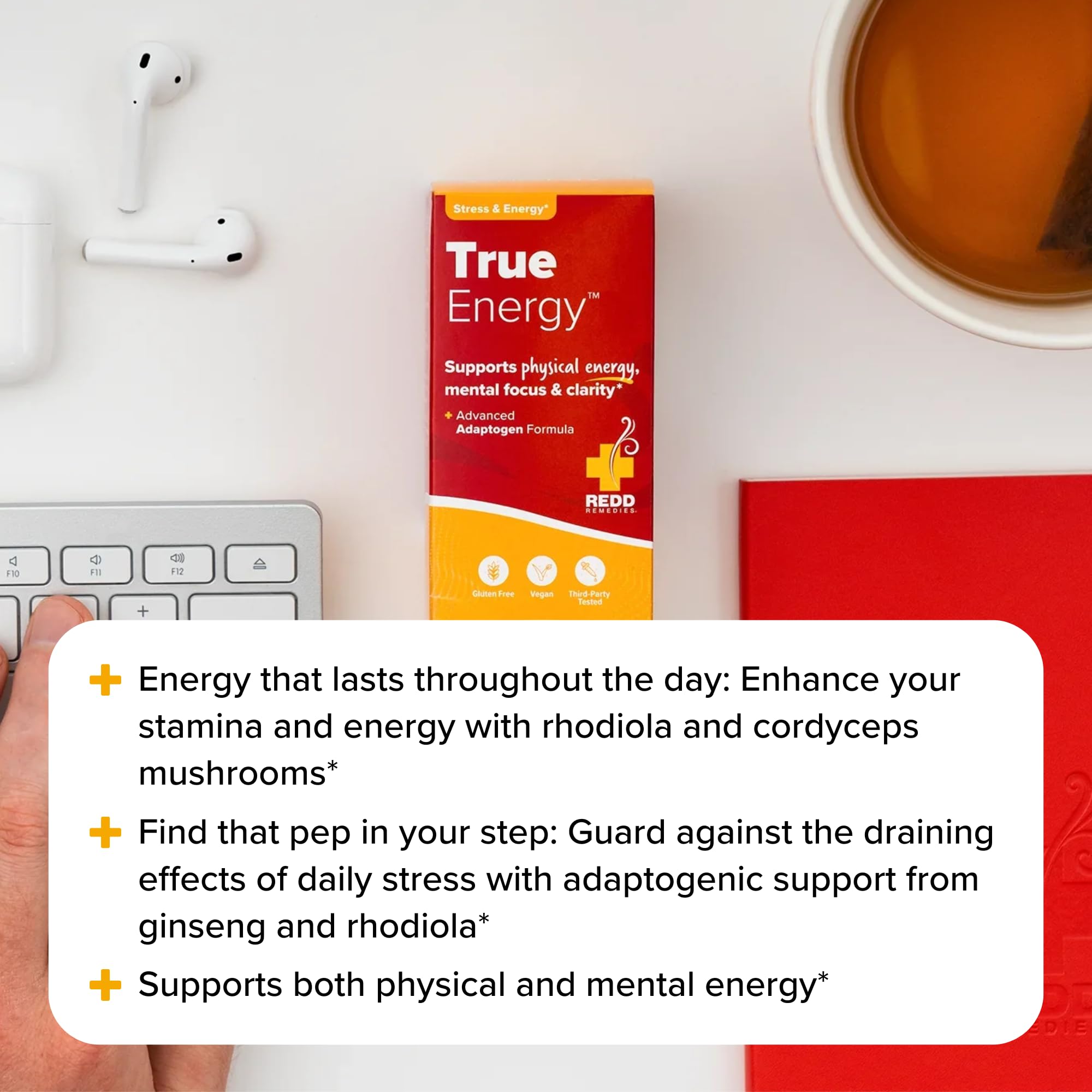 Redd Remedies, True Energy, Supports Energy Production and Stamina, 50 Vegan Capsules Redd Remedies buy supplements canada