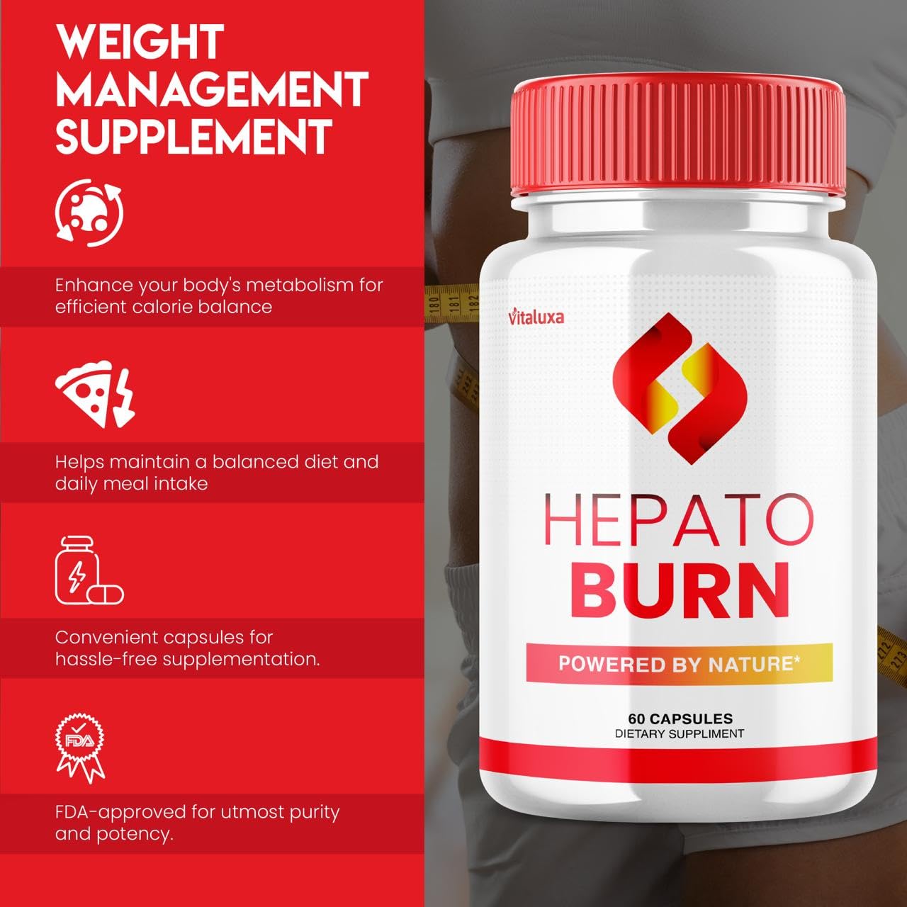 (2 Pack) Hepato Burn Capsules - HepatoBurn Supplement Pills Advanced Formula Wait Premium Blend All Natural Loss Support for Men Women, Hepataburn Reviews Maximum Strength Burner Health (120 Capsules) Vitaluxa buy supplements canada