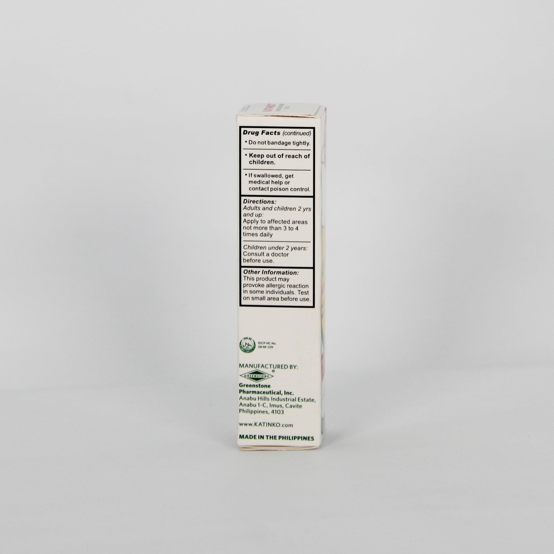 Katinko Pain and Itch Relieving Stick 12g - Effective for Muscle Strain, Neck Stiffness, Rheumatism, and Bruises (4) Katinko buy supplements canada
