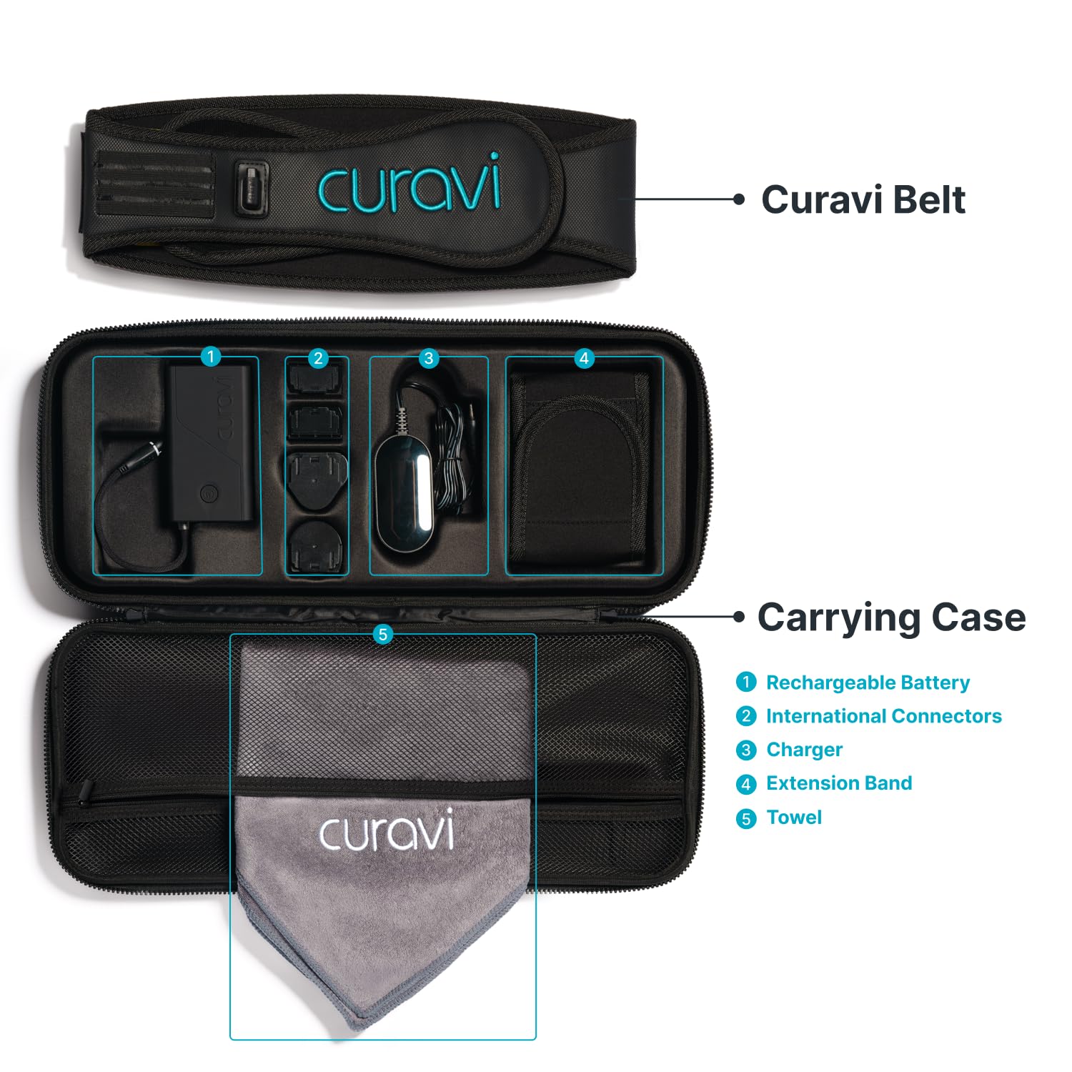 CURAVI Plus™ Wearable Red Light Therapy Belt for Lower Back Pain Relief - 160 Diodes - Safe and Effective CURAVI buy supplements canada