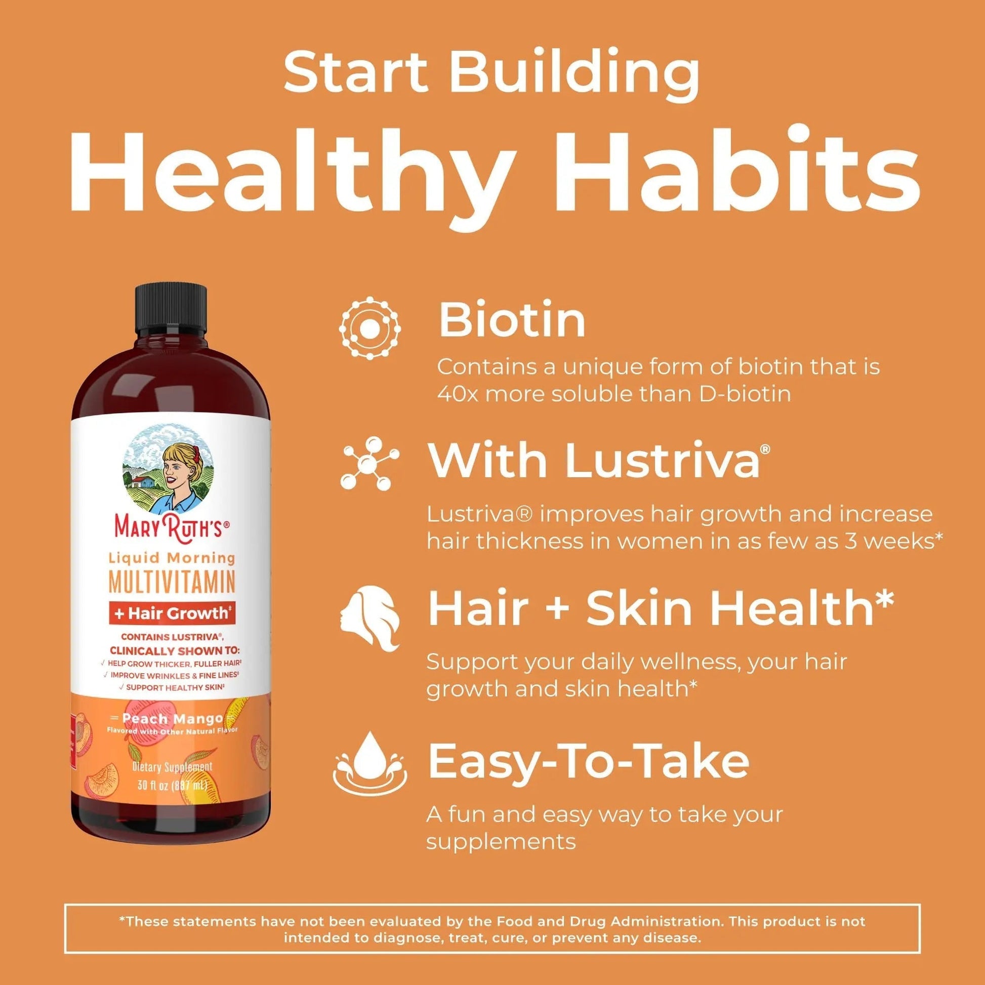 MaryRuth Organics Morning Multivitamin Hair Growth Bundle MARYRUTH'S buy supplements canada