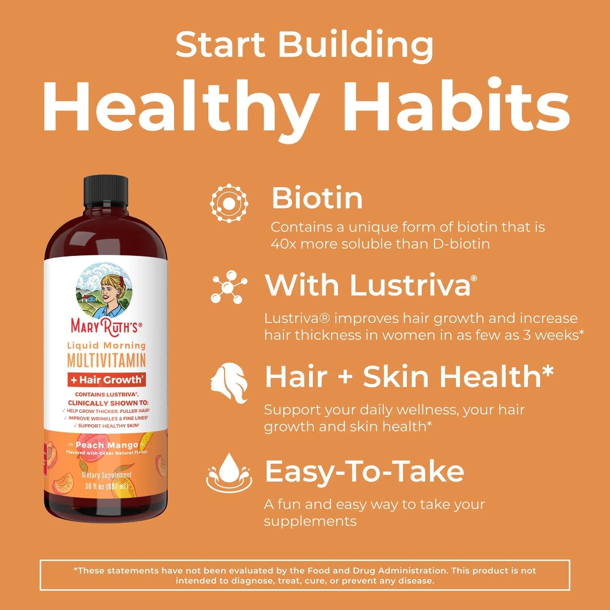 MaryRuth Organics Morning Multivitamin Hair Growth Bundle MARYRUTH'S buy supplements canada