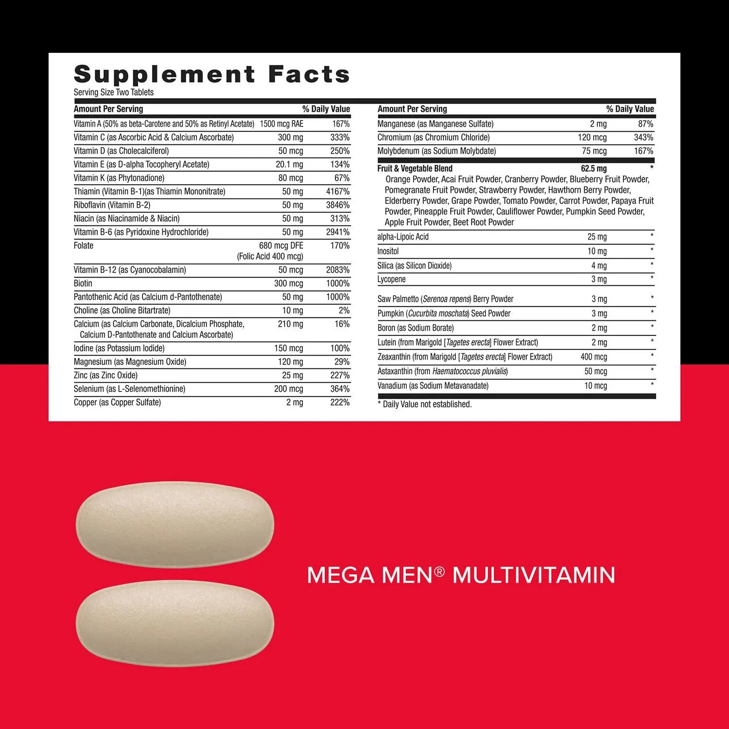 GNC Mega Men Performance and Vitality Vitapak Program, Convenient Complete Nutrition, 5 Products in 1 Packet, Circulation GNC buy supplements canada