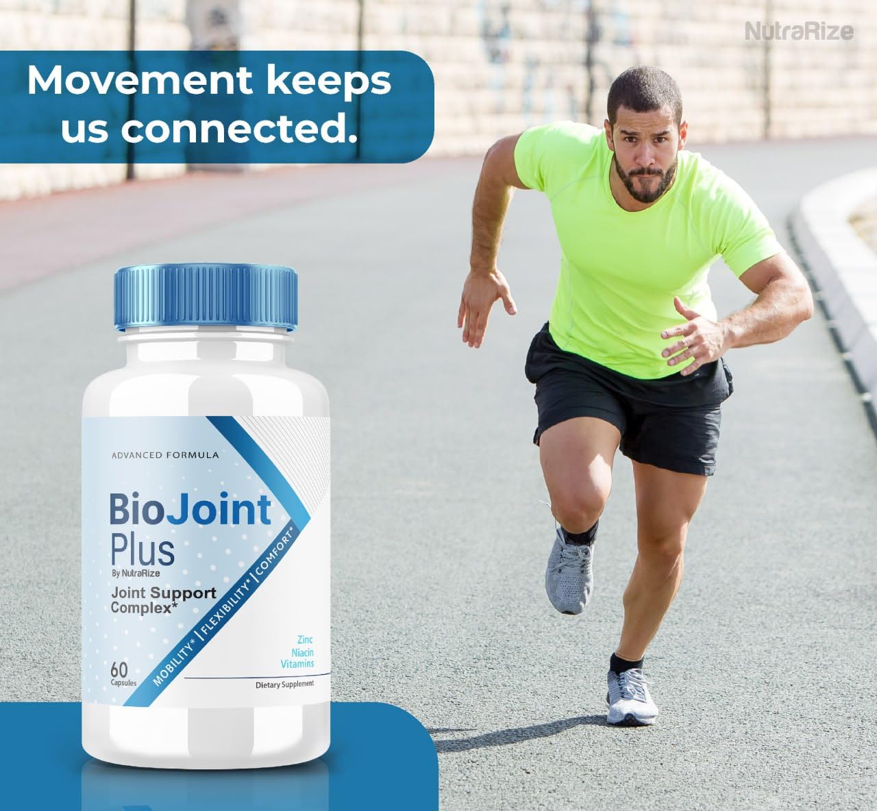 BioJoint Plus - BioJoint Plus Advanced Joint Support Formula, BioJoint Supplement, BioJoint Maximum Strength Pills for Joint Wellness and Mobility, Bio Joint Plus Reviews (60 Capsules) NutraRize buy supplements canada
