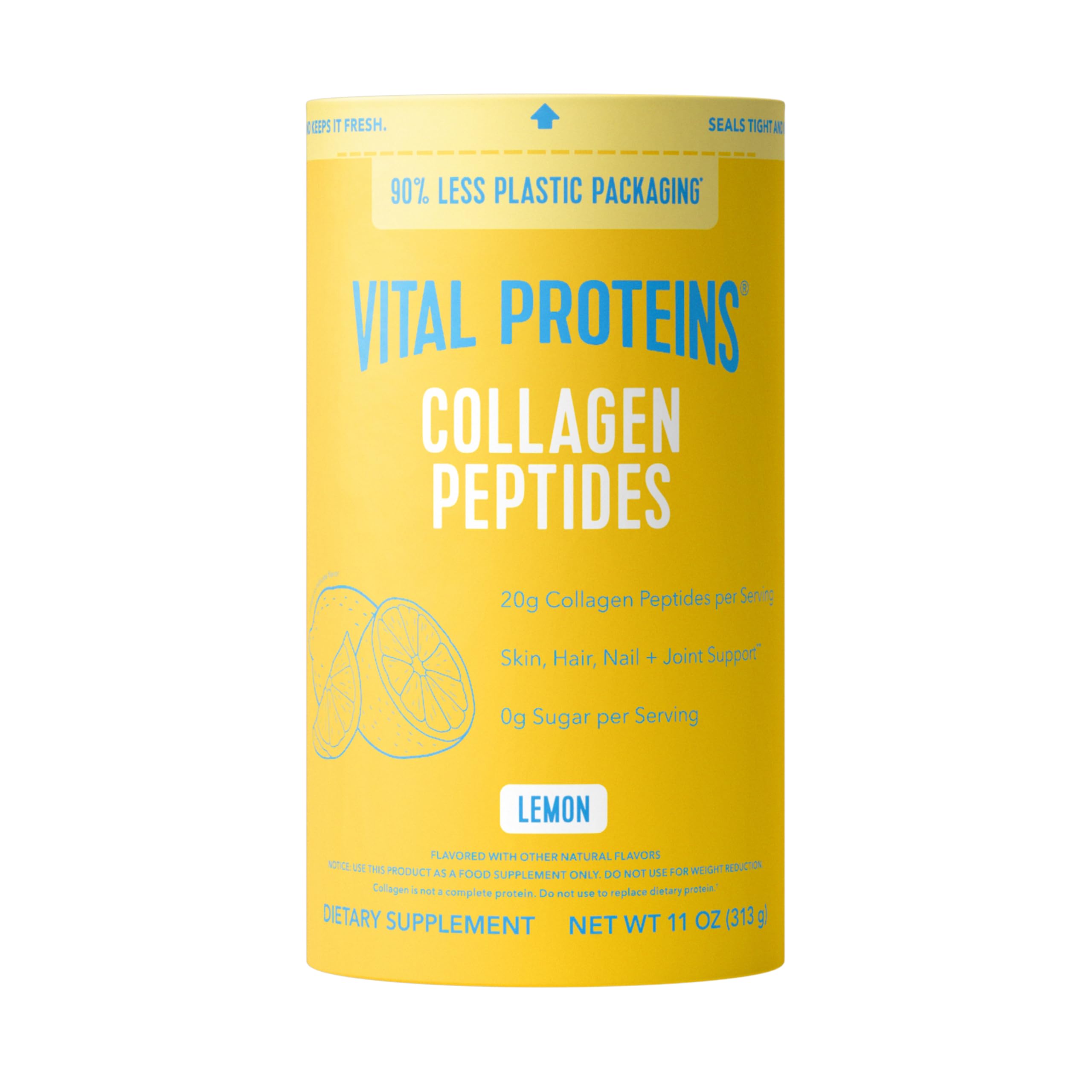 Vital Proteins Collagen Peptides Powder, Collagen Supplements, Hair & Skin Health, 14 Servings, Lemon Vital Proteins buy supplements canada