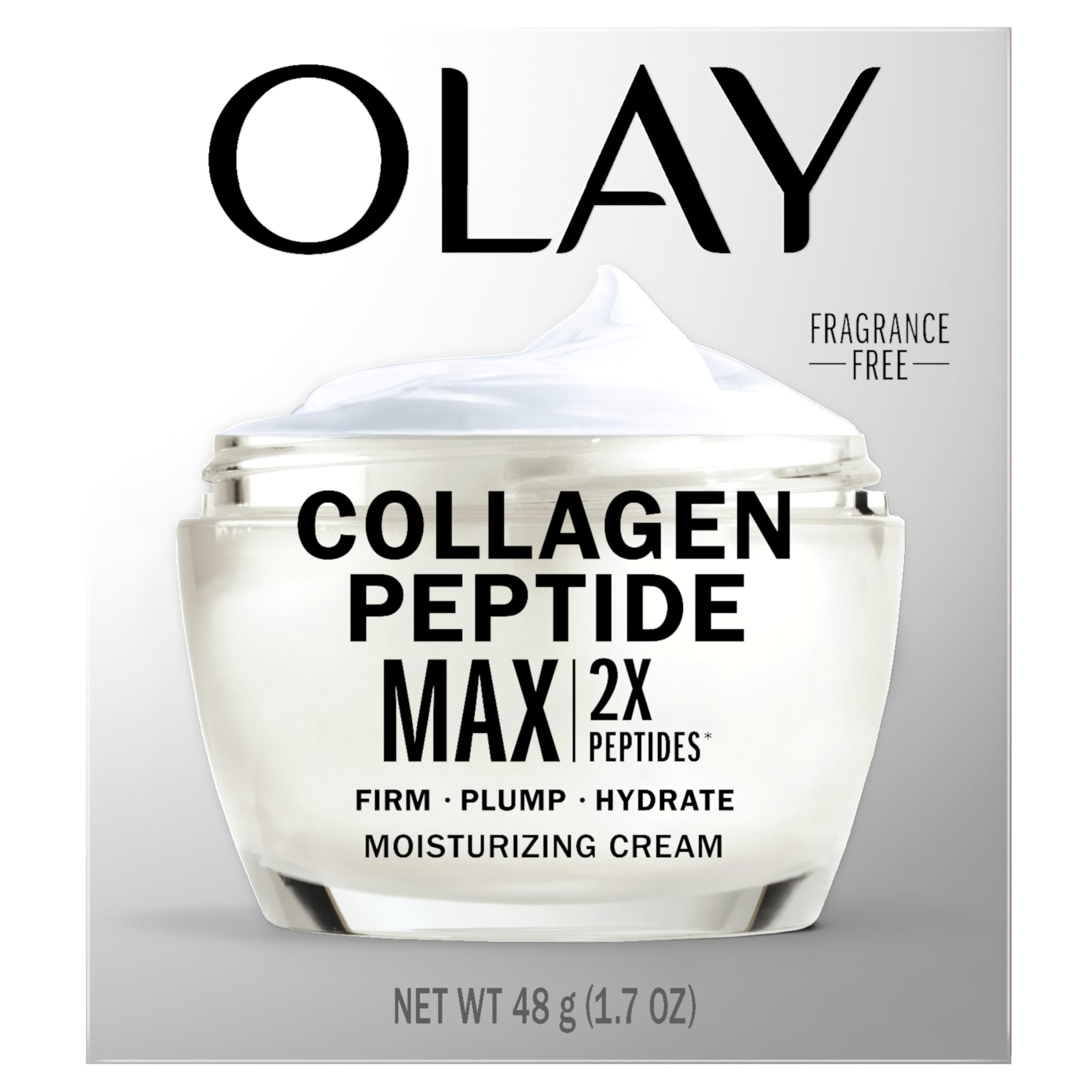 Olay Collagen Peptide Face Moisturizer, Firming Cream for Women, Fragrance-Free, Non-Greasy - Hydrating, Anti-Aging, Anti-Wrinkle Olay buy supplements canada